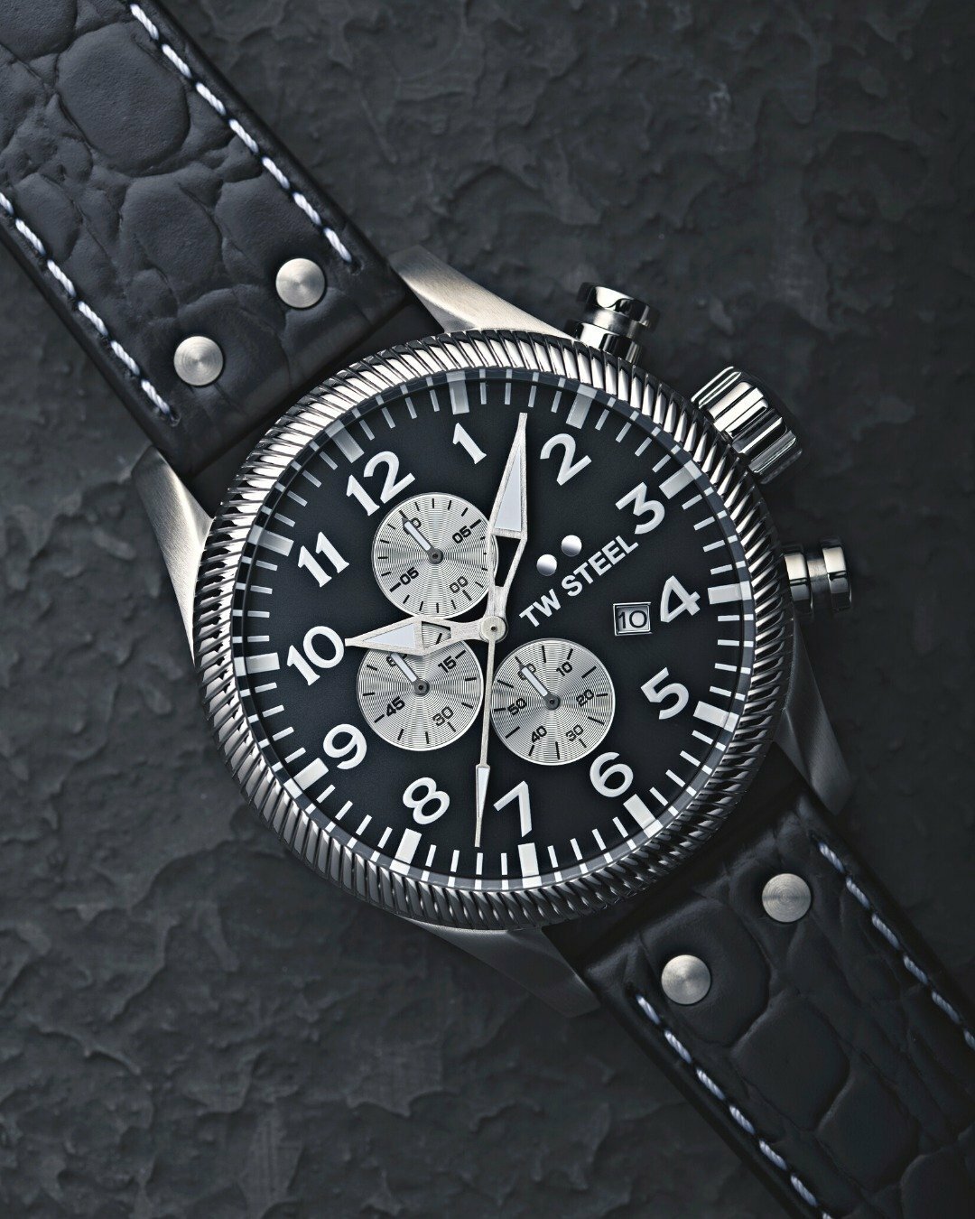 VOLANTE 系列｜全鋼黑面計時碼錶