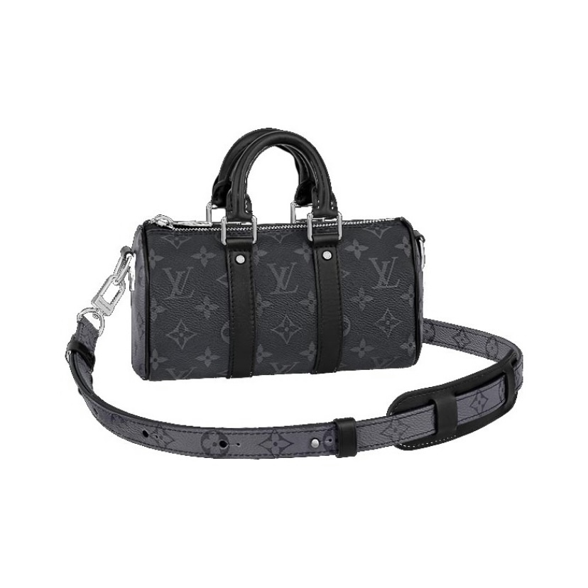 LOUIS VUITTON LV Keepall XS Eclipse 印花手袋
