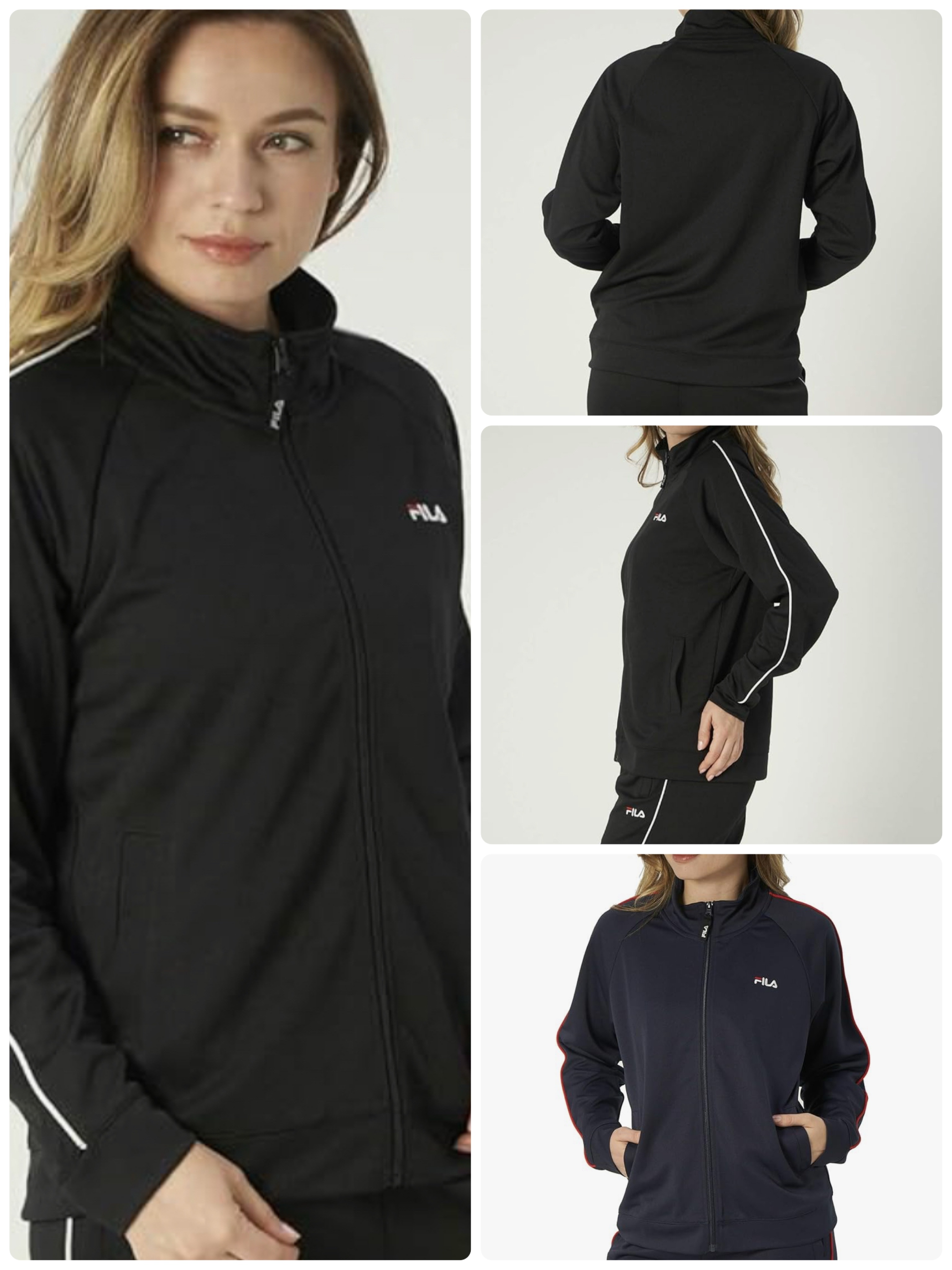 【預購】Fila  運動上衣 女  J1204904 日本限定 （ 黑色）