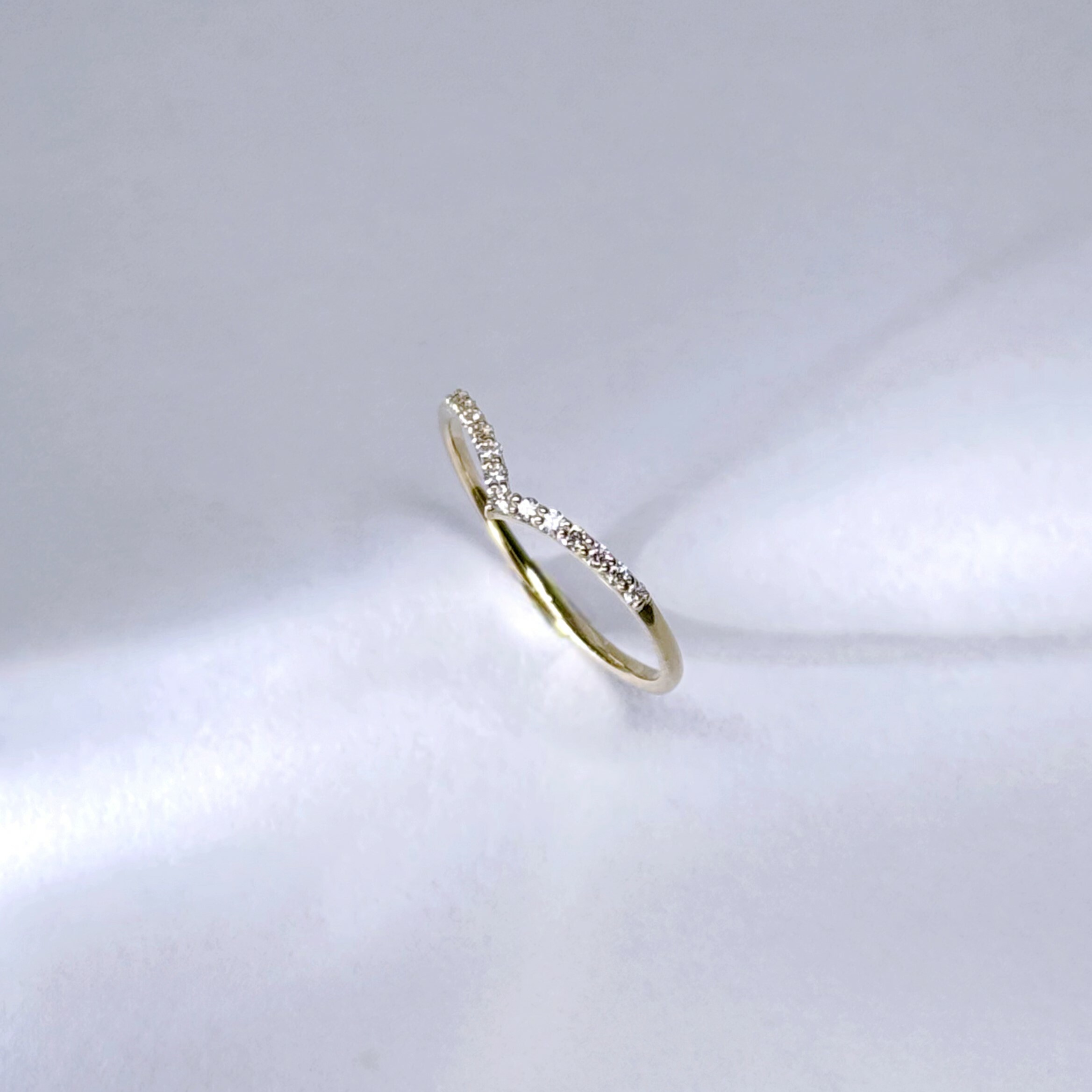 【me.luxe】K10星織-鑽石7分戒