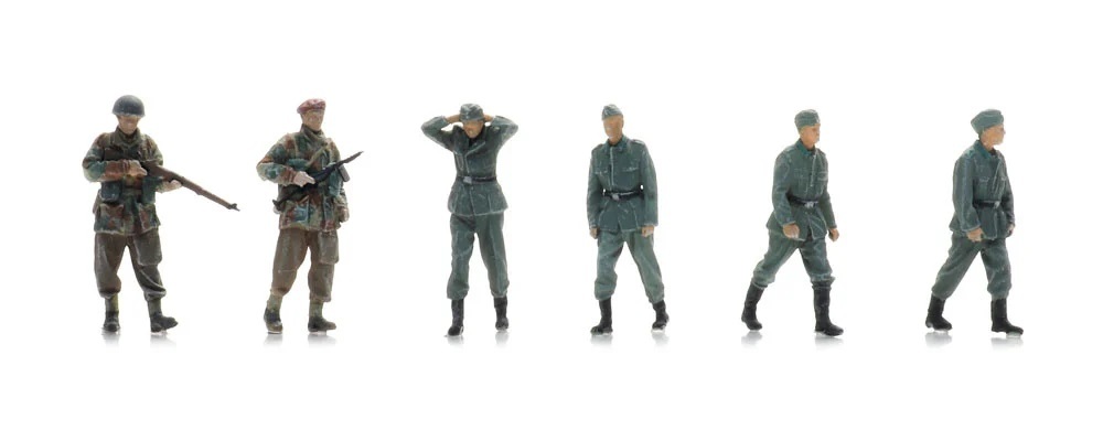 Artitec 5870065 HO規 Wehrmacht POWs + British Para guards 德軍戰俘+英國傘兵