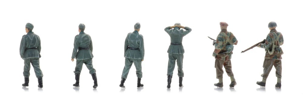 Artitec 5870065 HO規 Wehrmacht POWs + British Para guards 德軍戰俘+英國傘兵