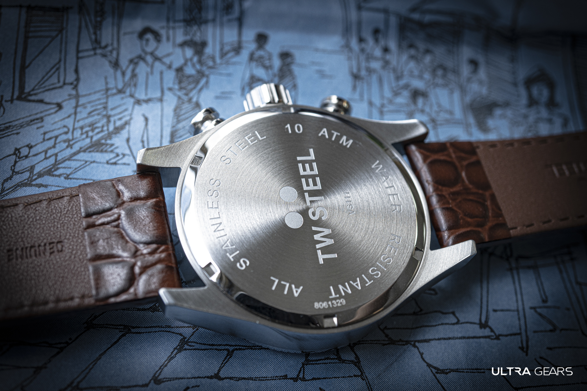 TW Steel VOLANTE 全鋼藍面計時碼錶 VS111