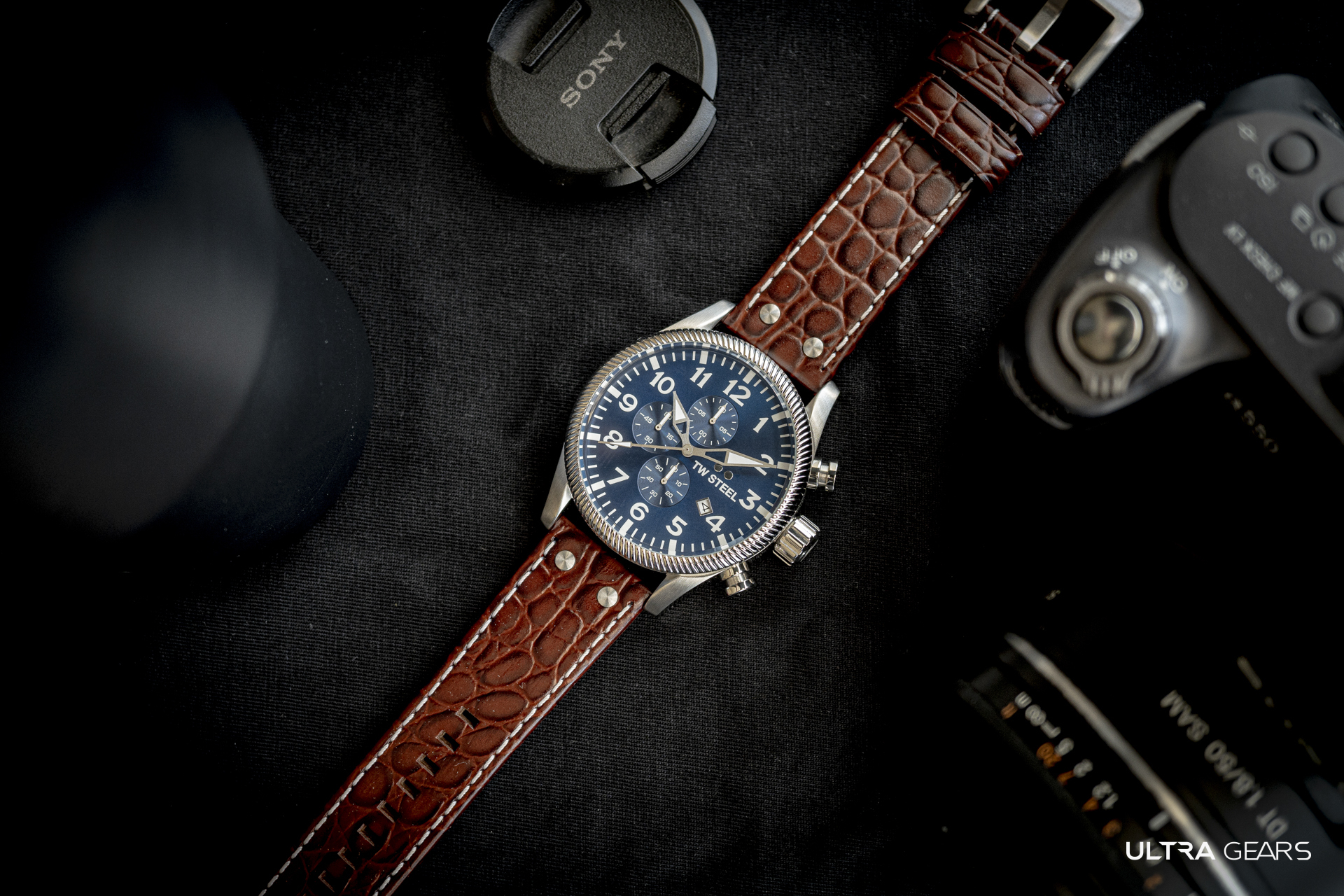 TW Steel VOLANTE 全鋼藍面計時碼錶 VS111