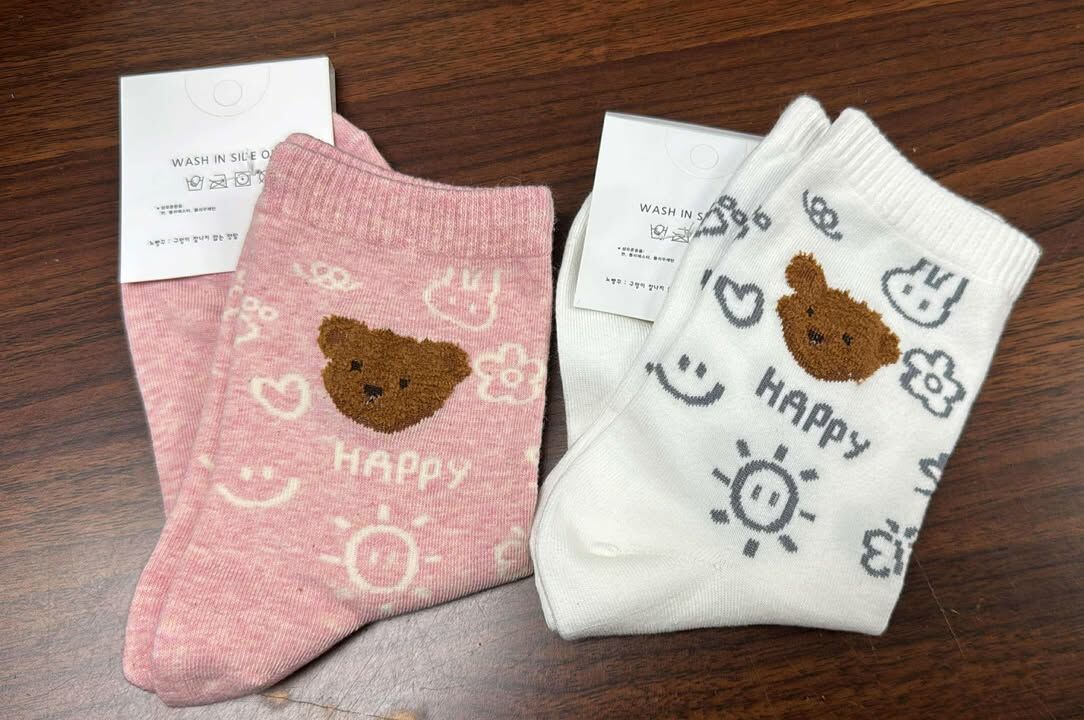 🇰🇷 韓國熊仔襪（K12 S05）