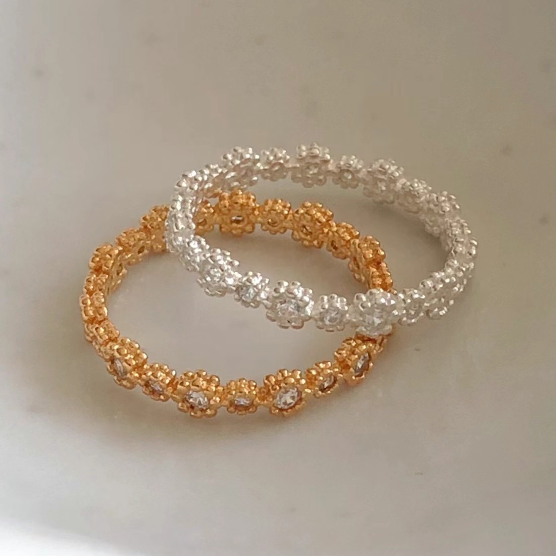 925 silver-Wreath Ring