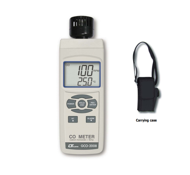 Lutron 一氧化碳偵測計 GCO-2008