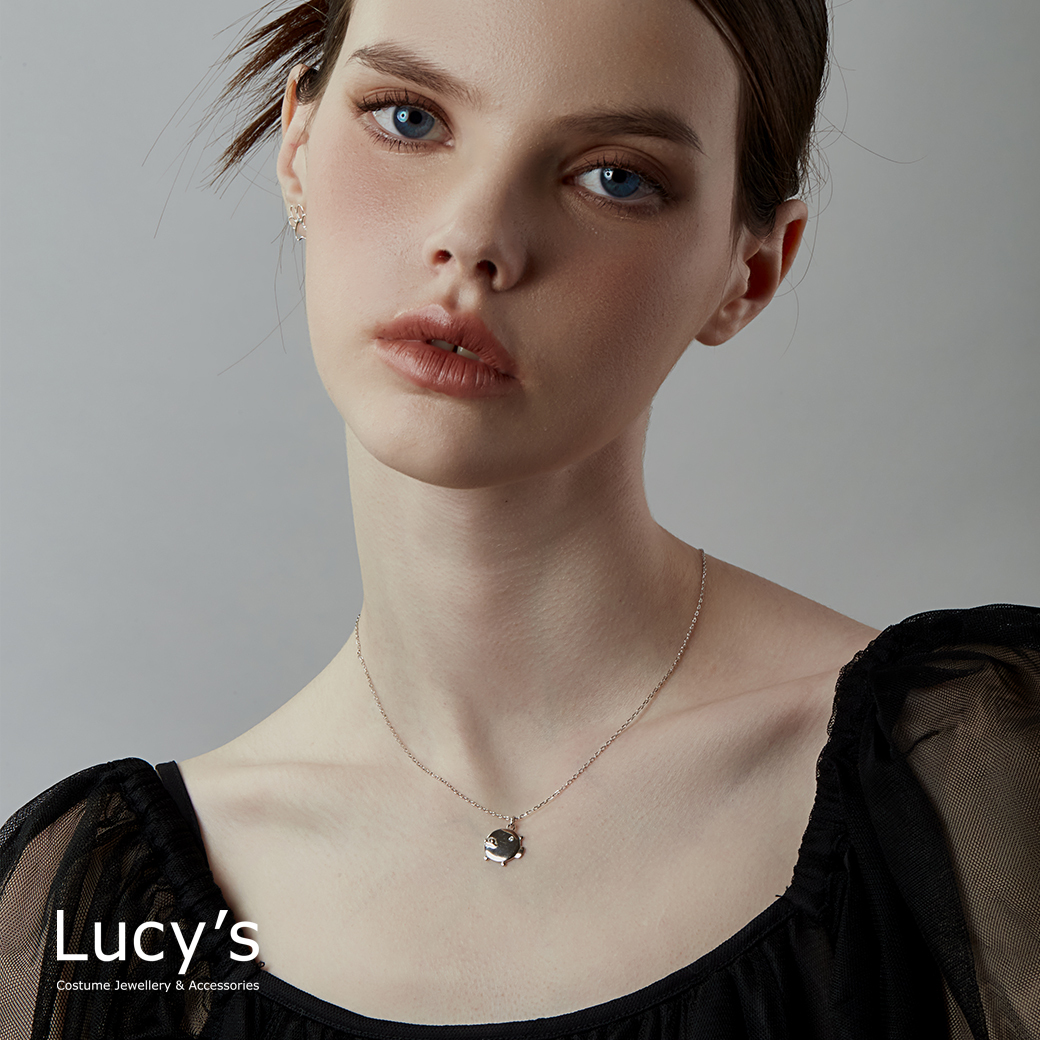 Lucy's-925純銀幸福小豬項鍊(119209)