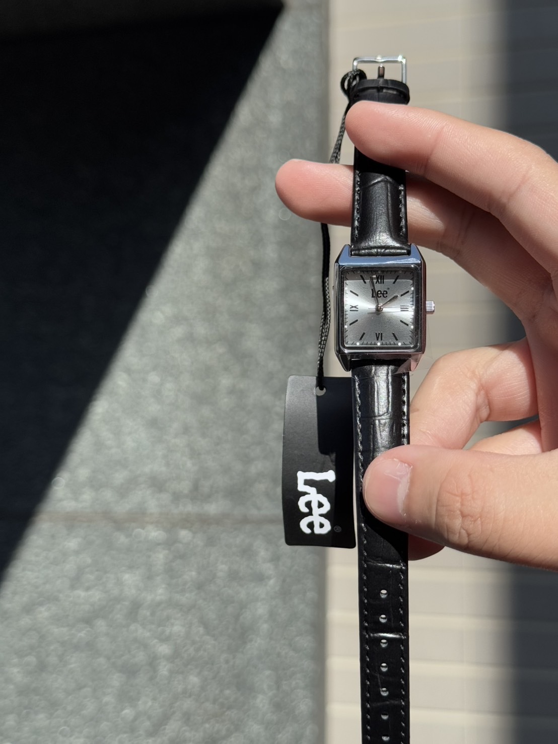 < 全網最強 > Lee 皮革手錶 輕奢復古 小方錶 聖誕節禮物 手錶 女用錶