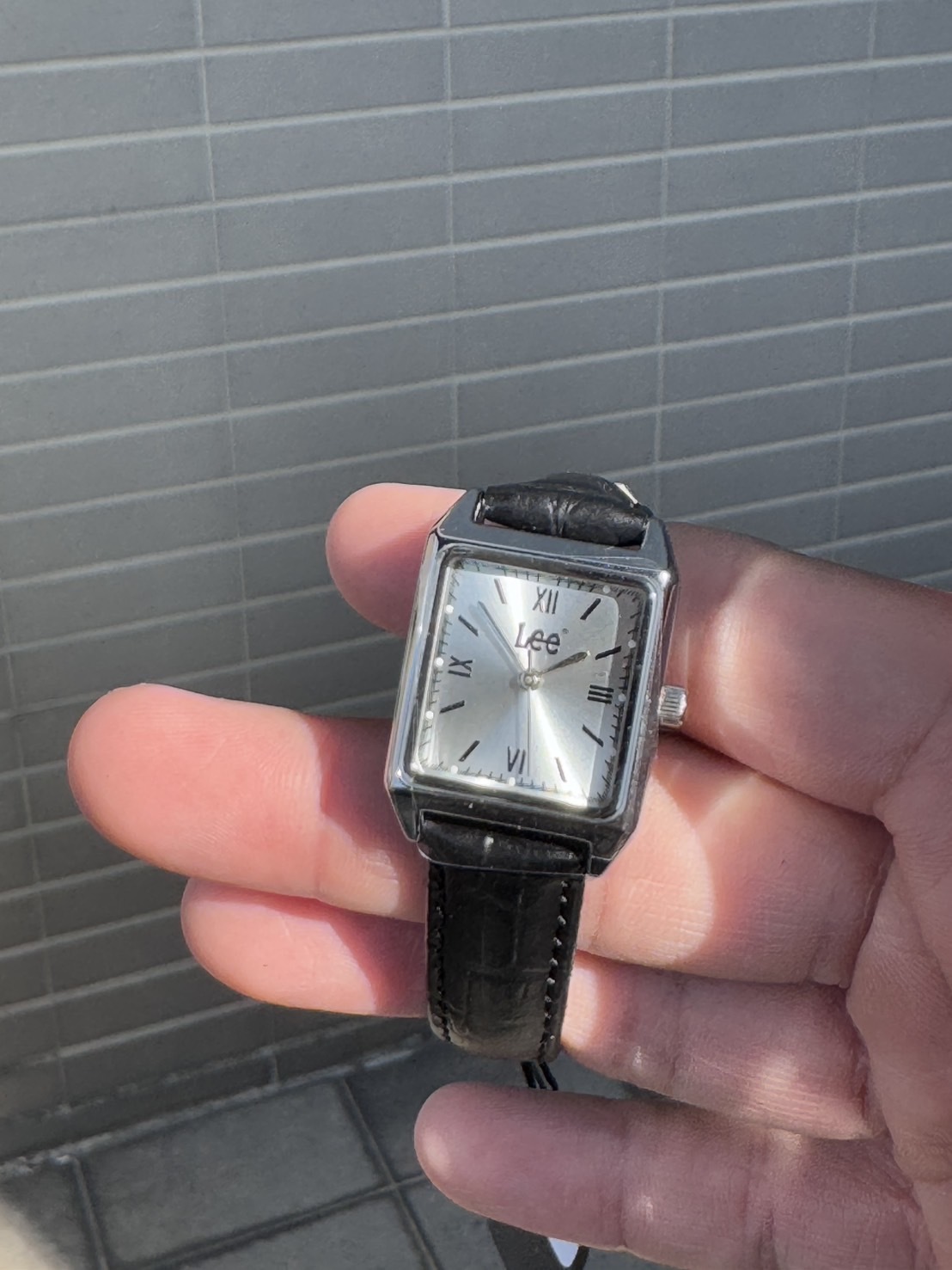 < 全網最強 > Lee 皮革手錶 輕奢復古 小方錶 聖誕節禮物 手錶 女用錶