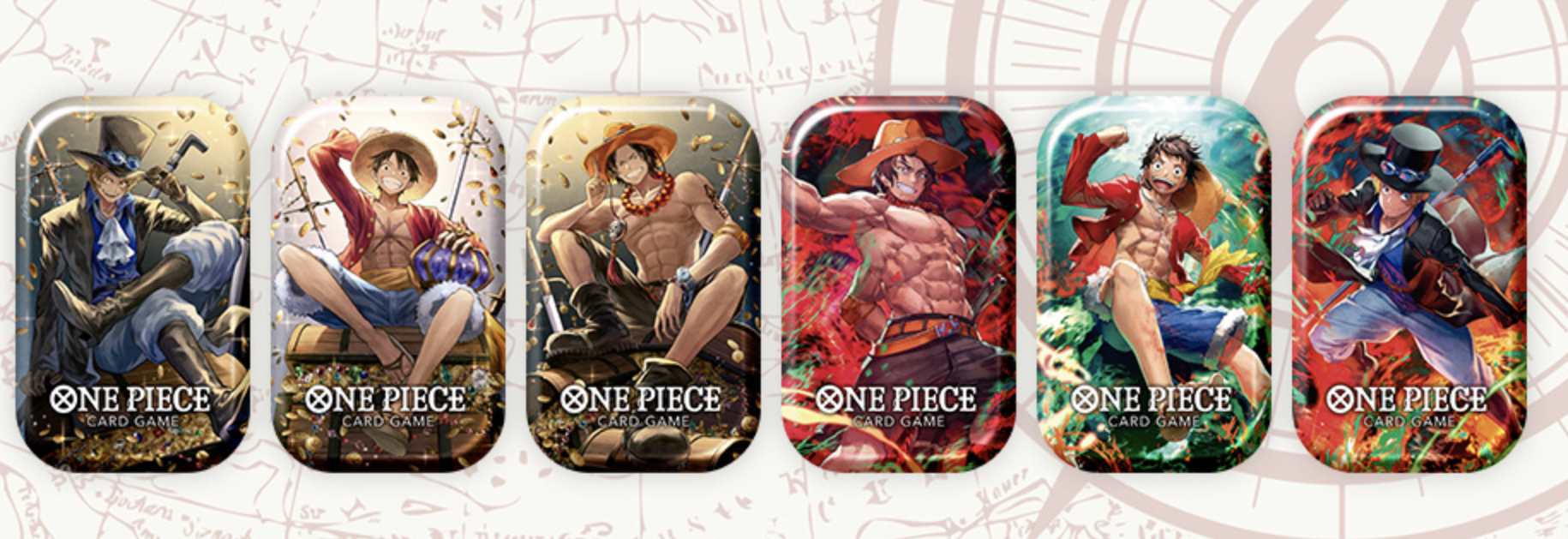 ONE PIECE卡牌對戰 迷你罐套裝 VOL.1