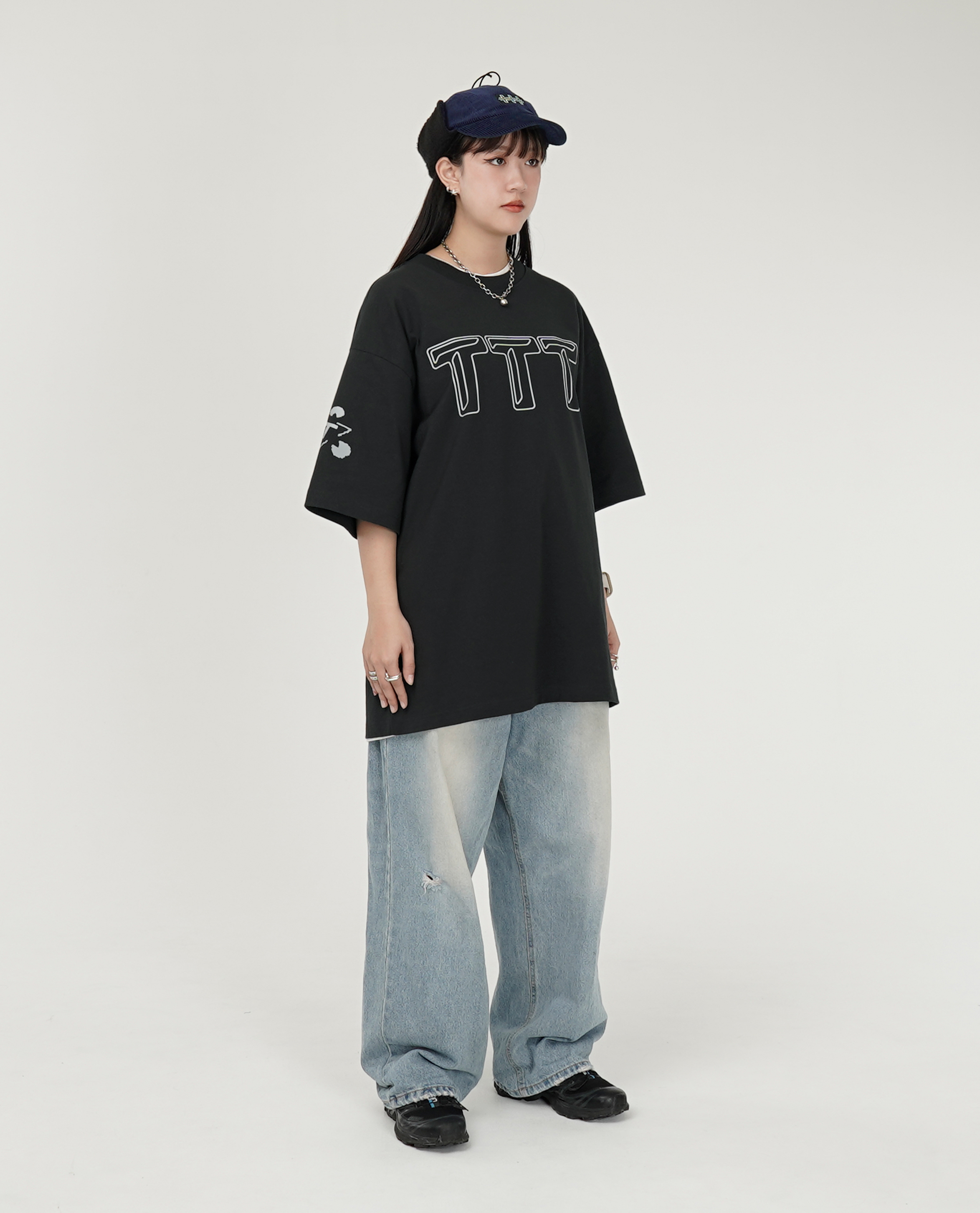 The Trilogy Tapes TTT LOGO T-SHIRT 3M INK - 24FW