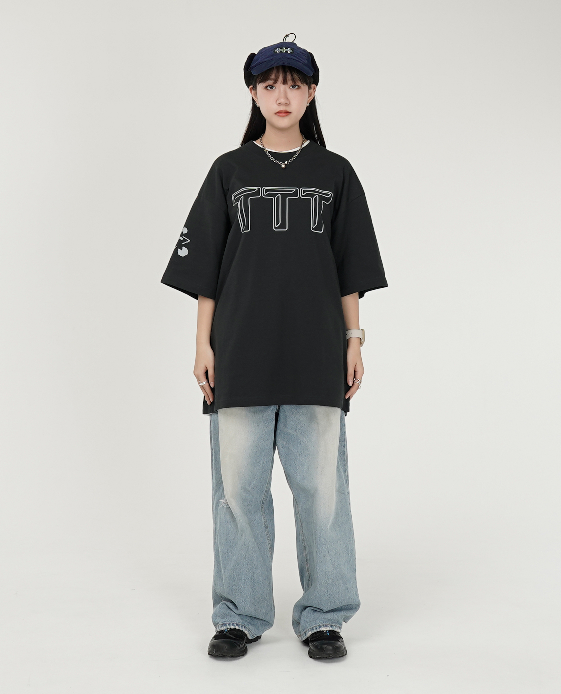 The Trilogy Tapes TTT LOGO T-SHIRT 3M INK - 24FW