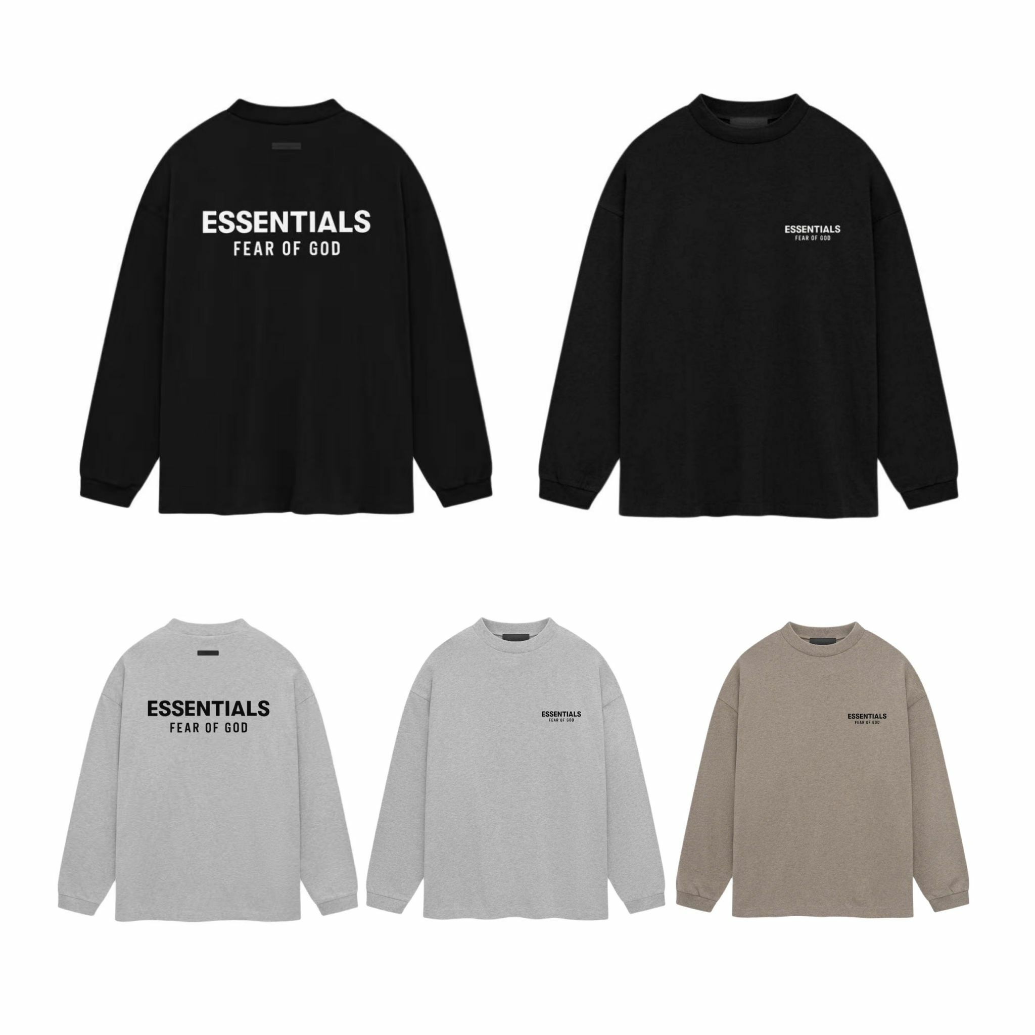 現貨|FOG ESSENTIALS FW24 Jersey Crewneck Long T-Shirt