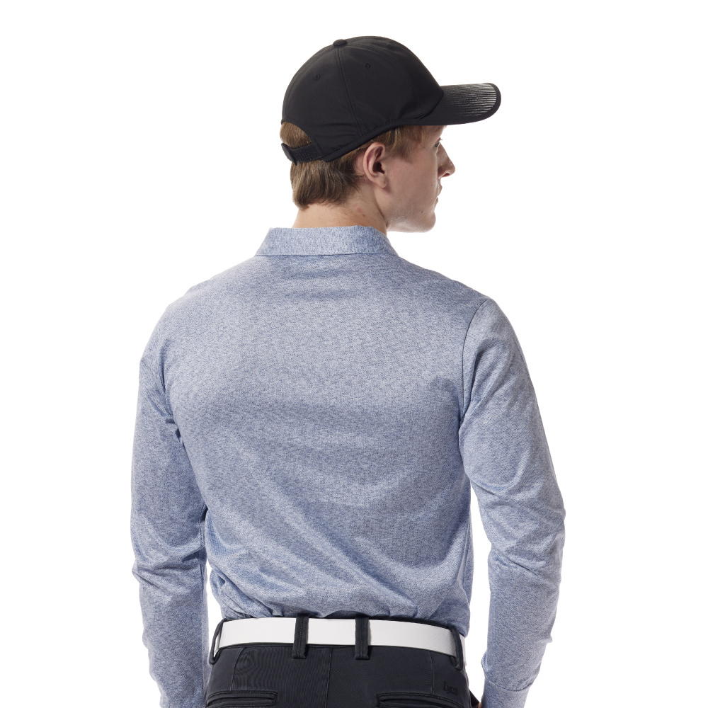 【Lynx Golf】歐洲布料純棉雙絲光典雅素面胸袋POLO衫