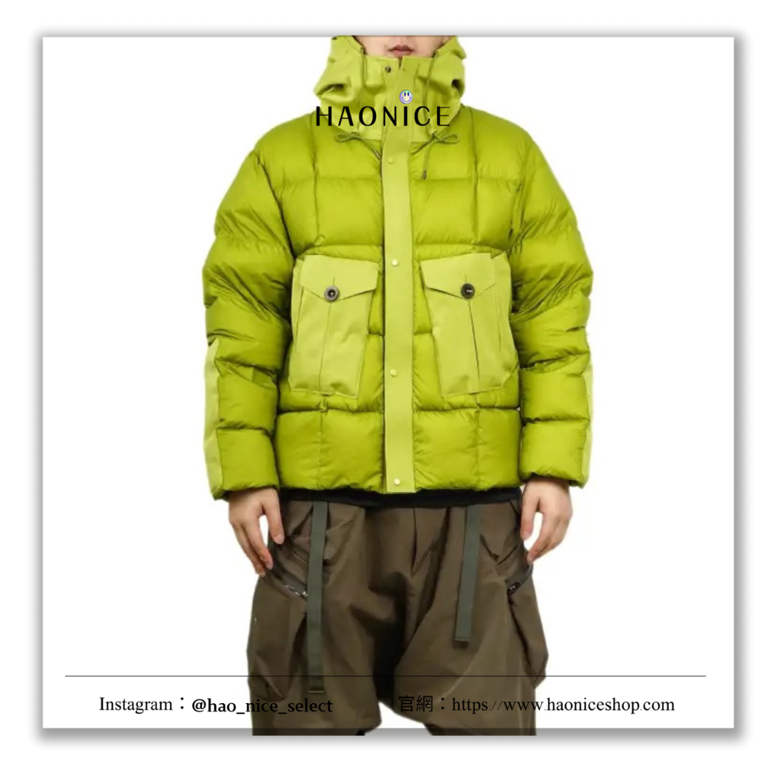 【HAO NICE】C.P company  長袖 羽絨外套 Tempest Combo經典款OJJ素色拼接羽絨外套