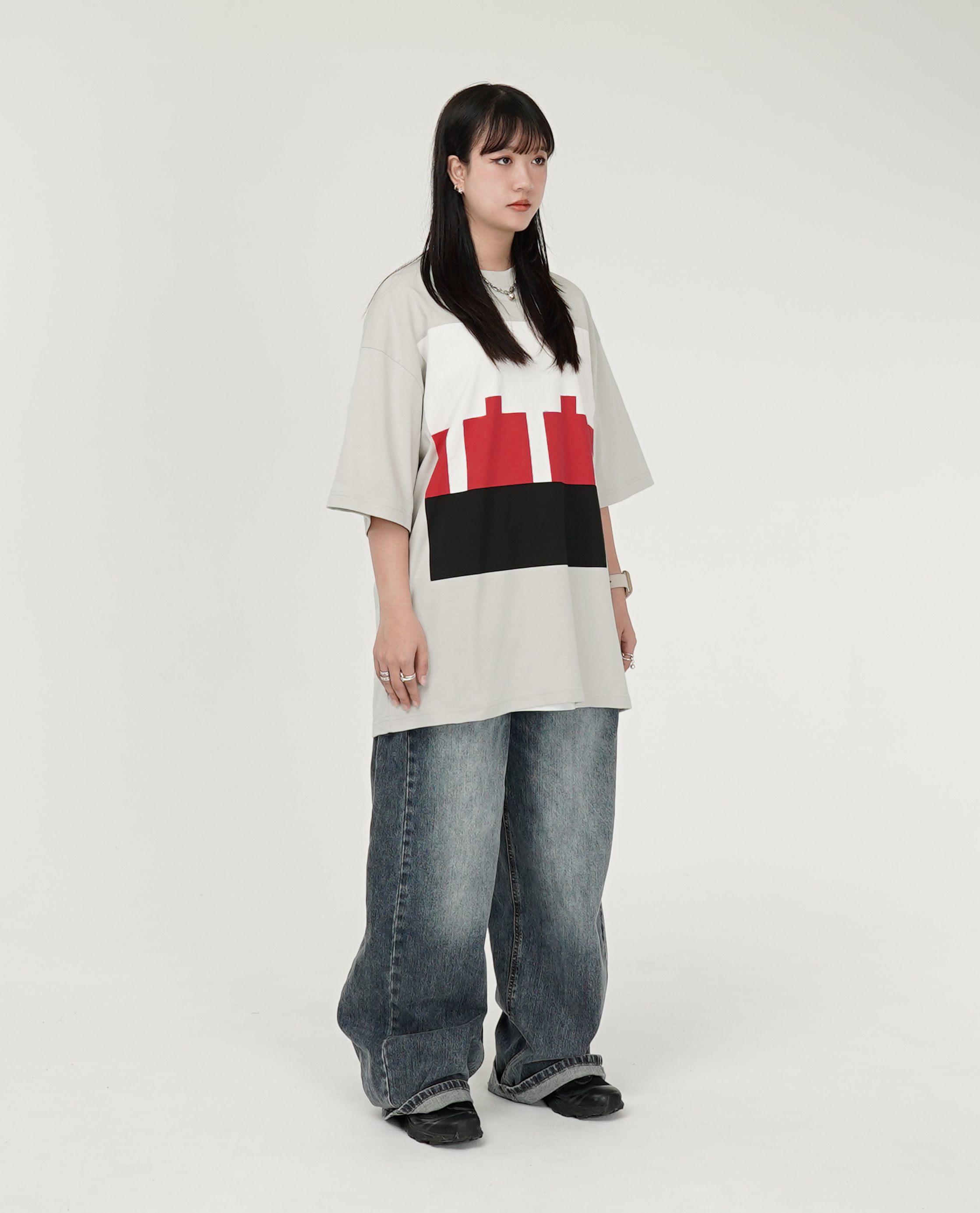 The Trilogy Tapes TTT BLOCK T-SHIRT - 24FW