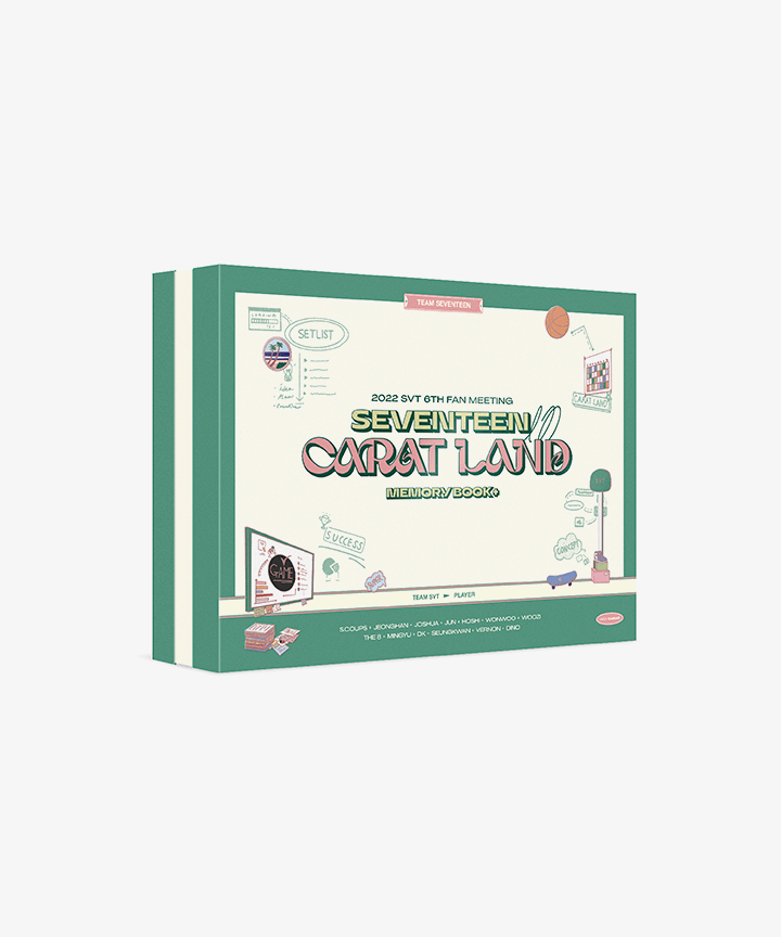 2022 〈SEVENTEEN in CARAT LAND〉 MEMORY BOOK+ DVD