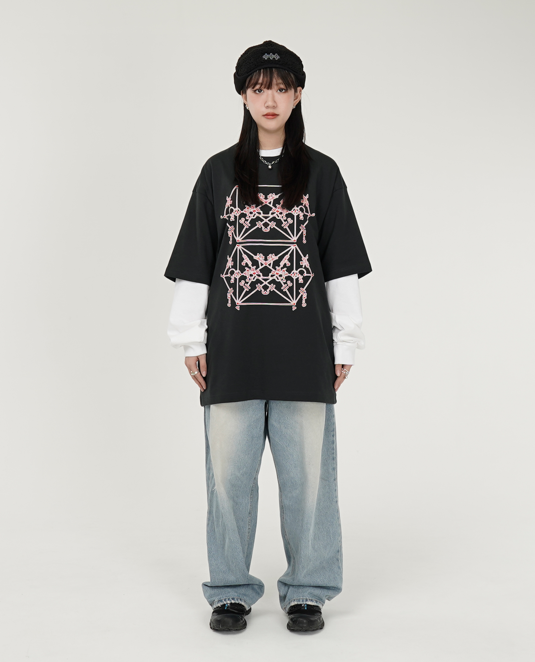 The Trilogy Tapes TTT ENVELOPE GOAT T-SHIRT - 24FW