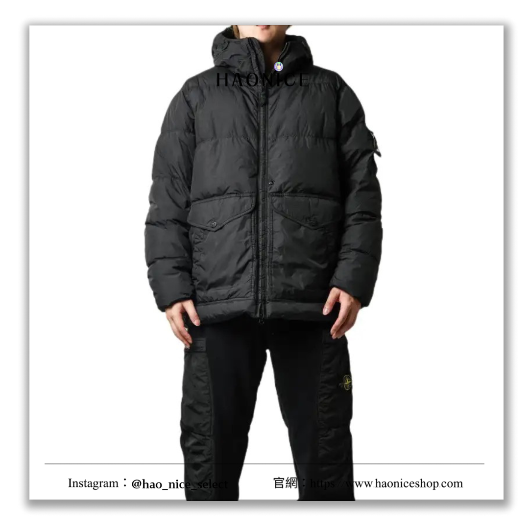 【HAO NICE】 C.P company BRidggge x Stone Island 24FW Crinkle長袖 羽絨外套 防水尼龍材質羽絨服 帥氣保暖🔥
