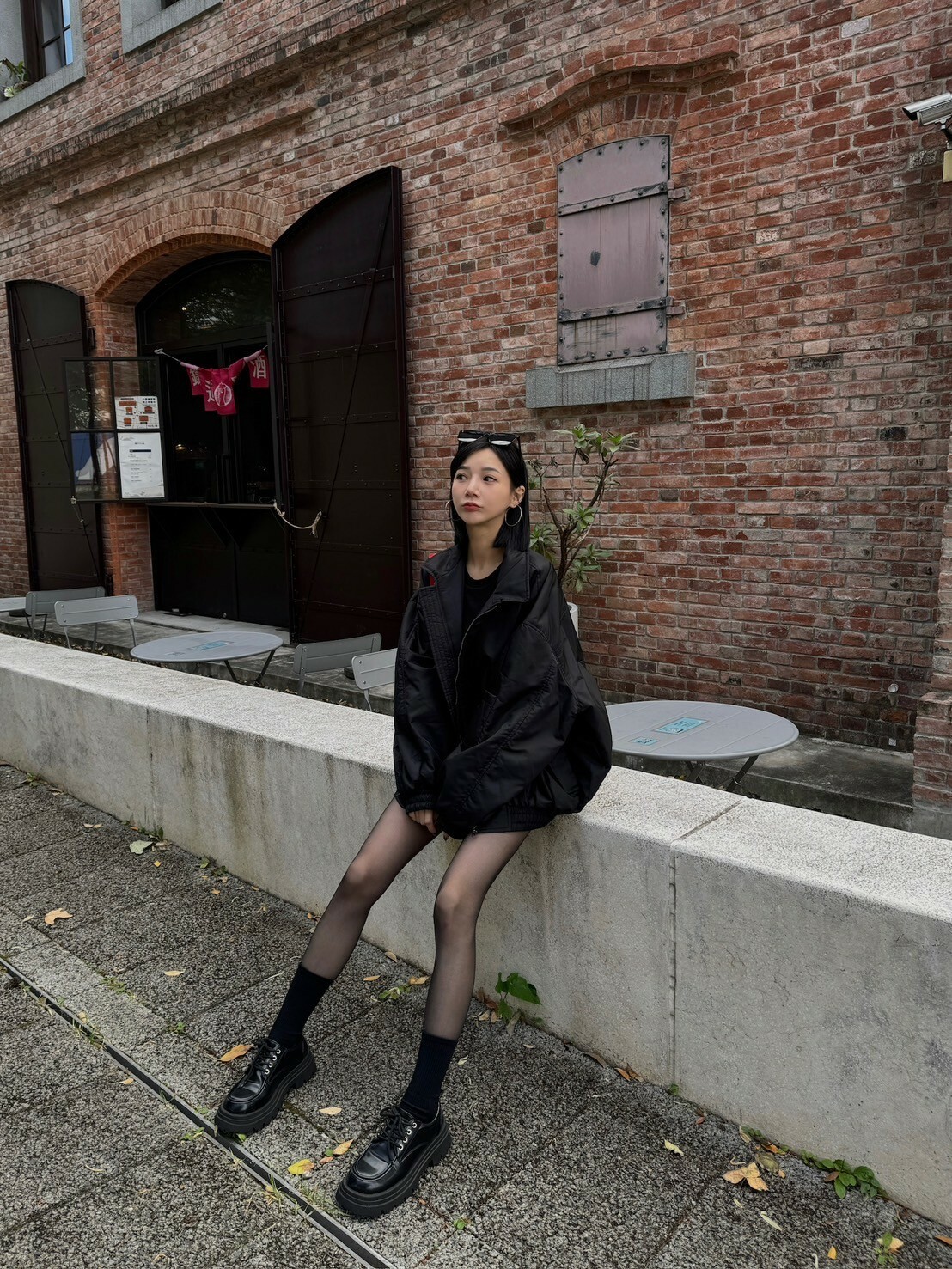 OVERSIZE夾棉飛行外套