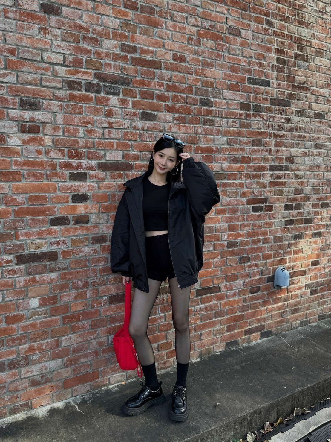 OVERSIZE夾棉飛行外套