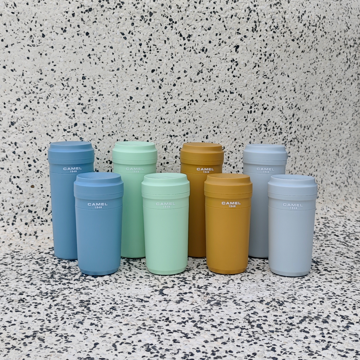 駱駝牌 真空玻璃膽保溫杯280毫升 - 綠