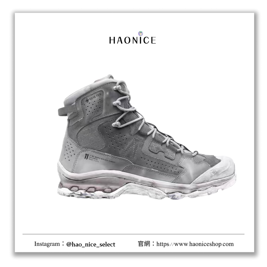 【HAO NICE】 C.P company BRidggge 11 by Boris Bidjan Saberi BBS Salomon 防水登山靴