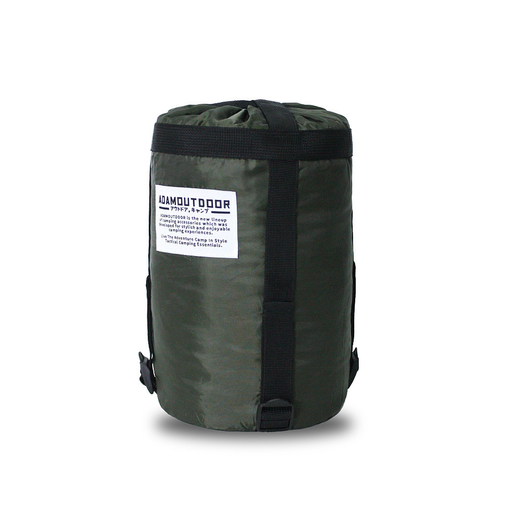 ADAMOUTDOOR｜經典風格 信封式輕量迷你睡袋 軍綠色 (Momo 獨家銷售 無庫存)