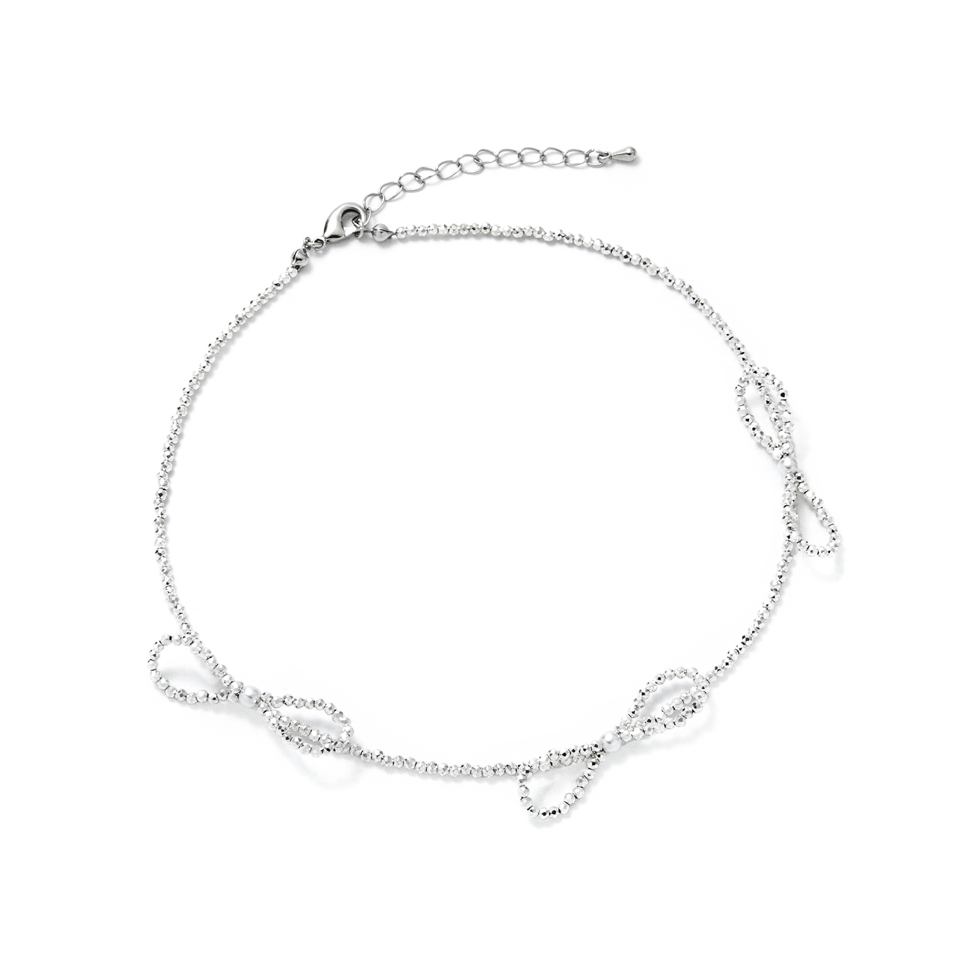 平價飾品,珍珠,蝴蝶結,韓國,項鍊