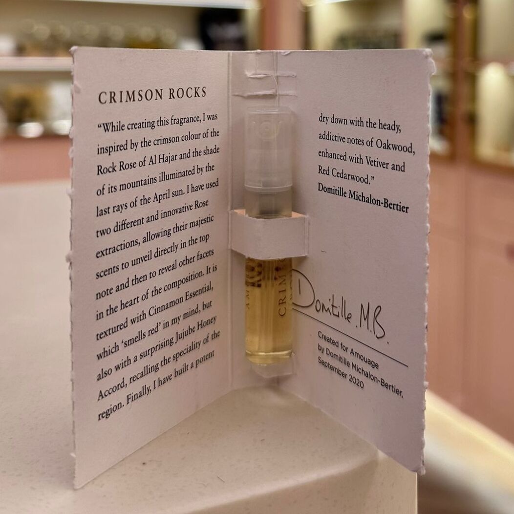 Amouage Crimson Rocks EDP 2ml vial 愛慕 夕日紅山香水