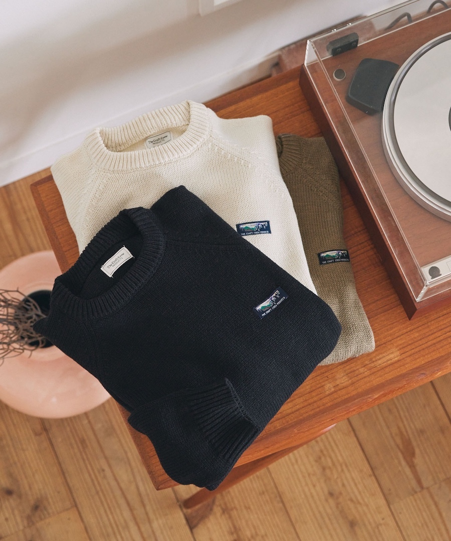 ｜限時 50% 折扣｜TCCP 圓領 織標 針織衫