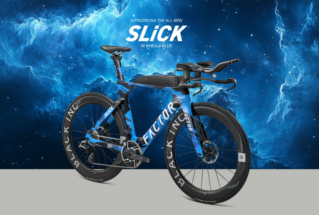 Factor Slick Triathlon Bike 2024 -Nebula Blue