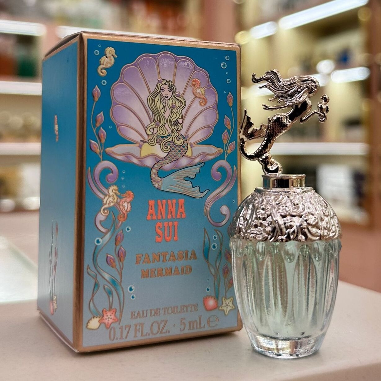 Anna Sui Fantasia Mermaid EDT 5ml mini 安娜蘇 築夢美人魚淡香水