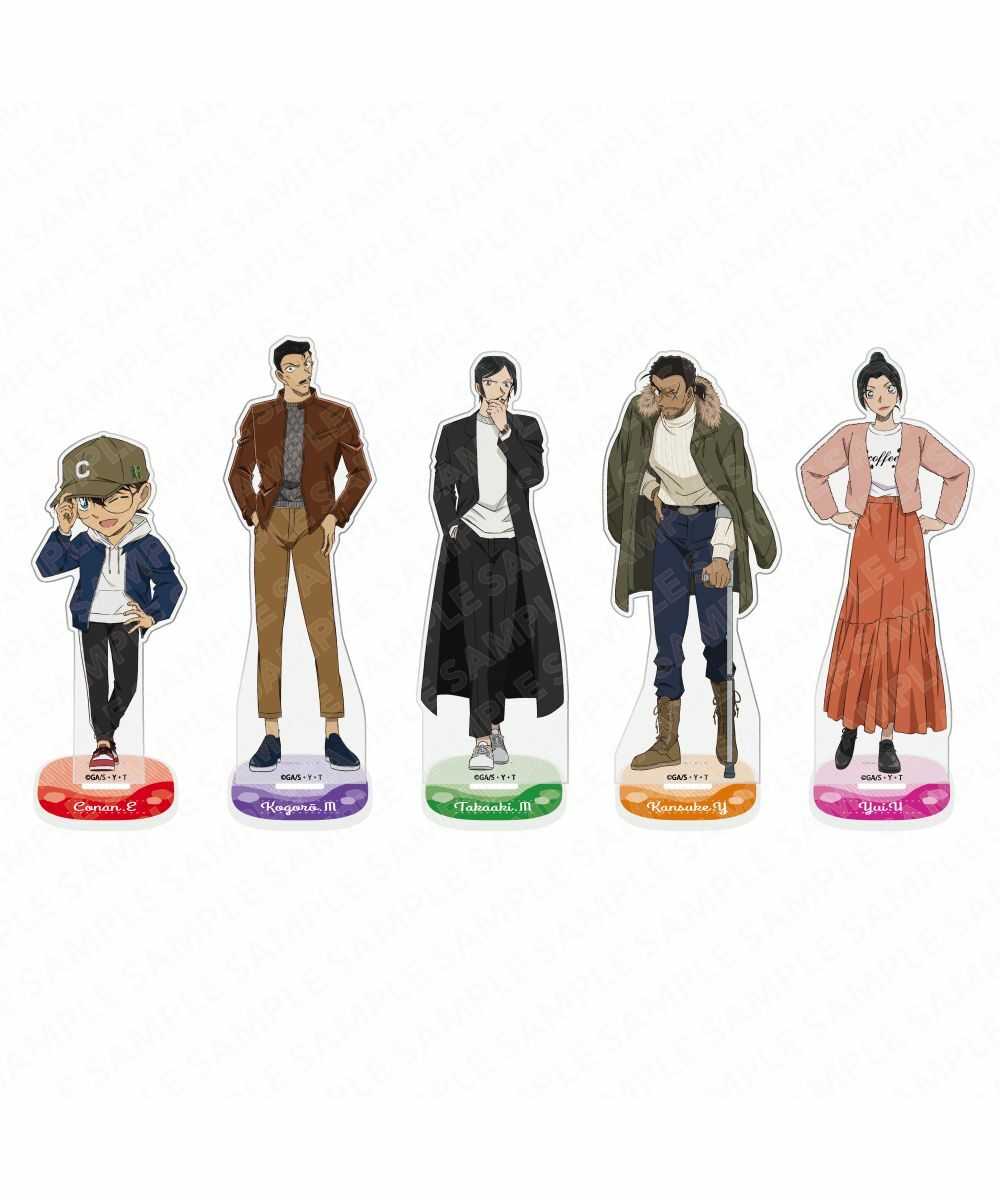 預購-「名偵探柯南」  壓克力人形立牌 私服ver. 系列 【日本進口精品】