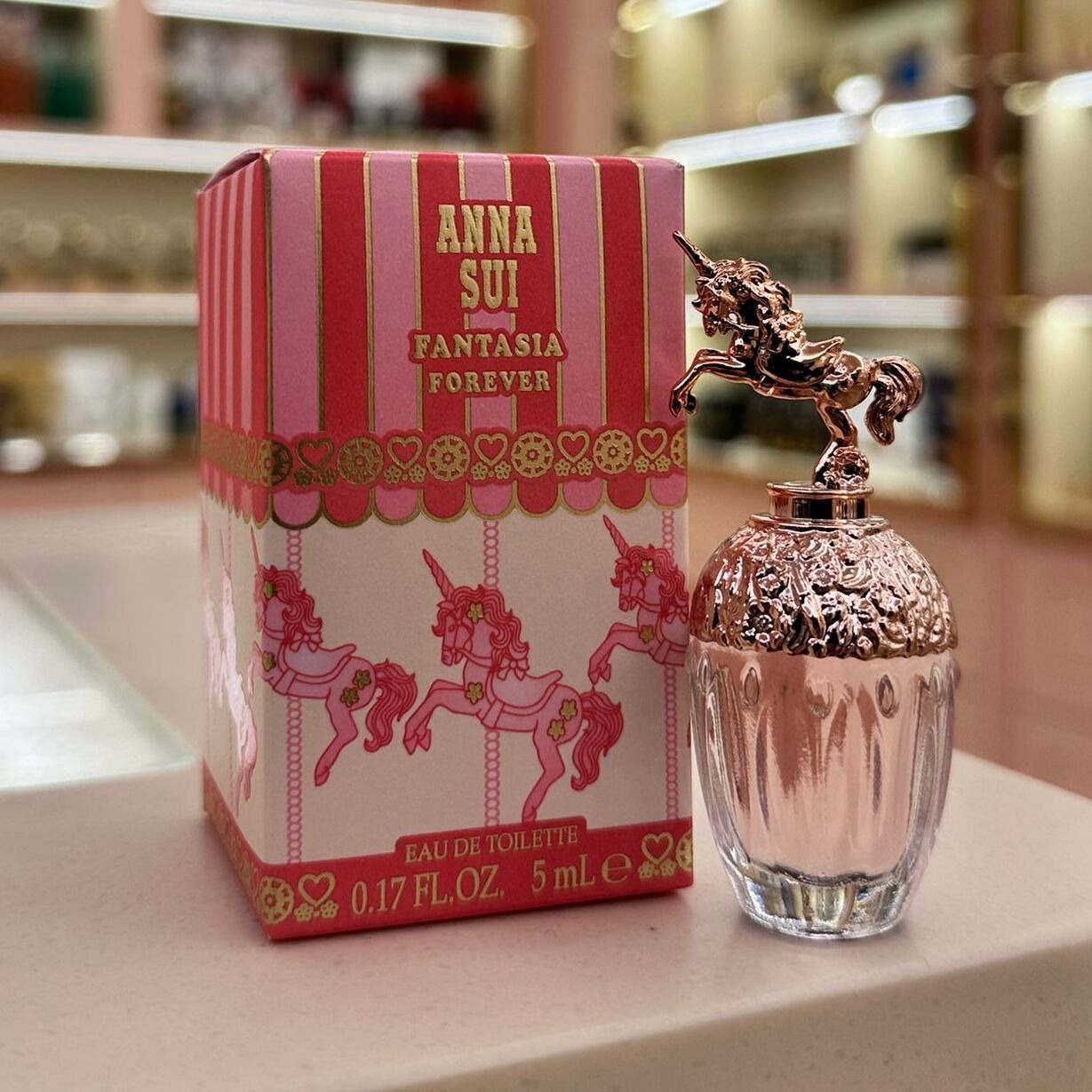 Anna Sui Fantasia Forever EDT 5ml mini 安娜蘇 粉翼天馬淡香水