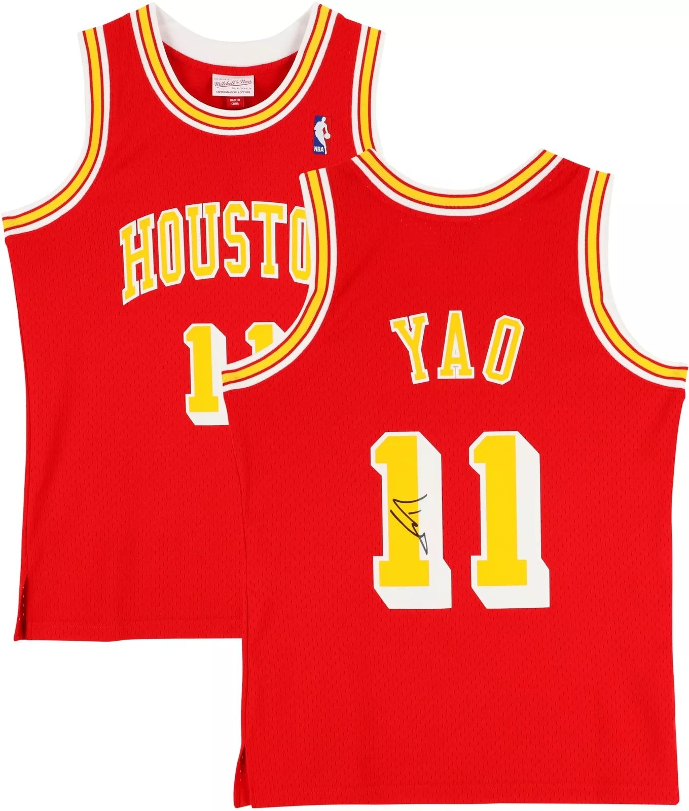 Autographed Yao Ming Rockets Jersey Fanatics Authentic COA
