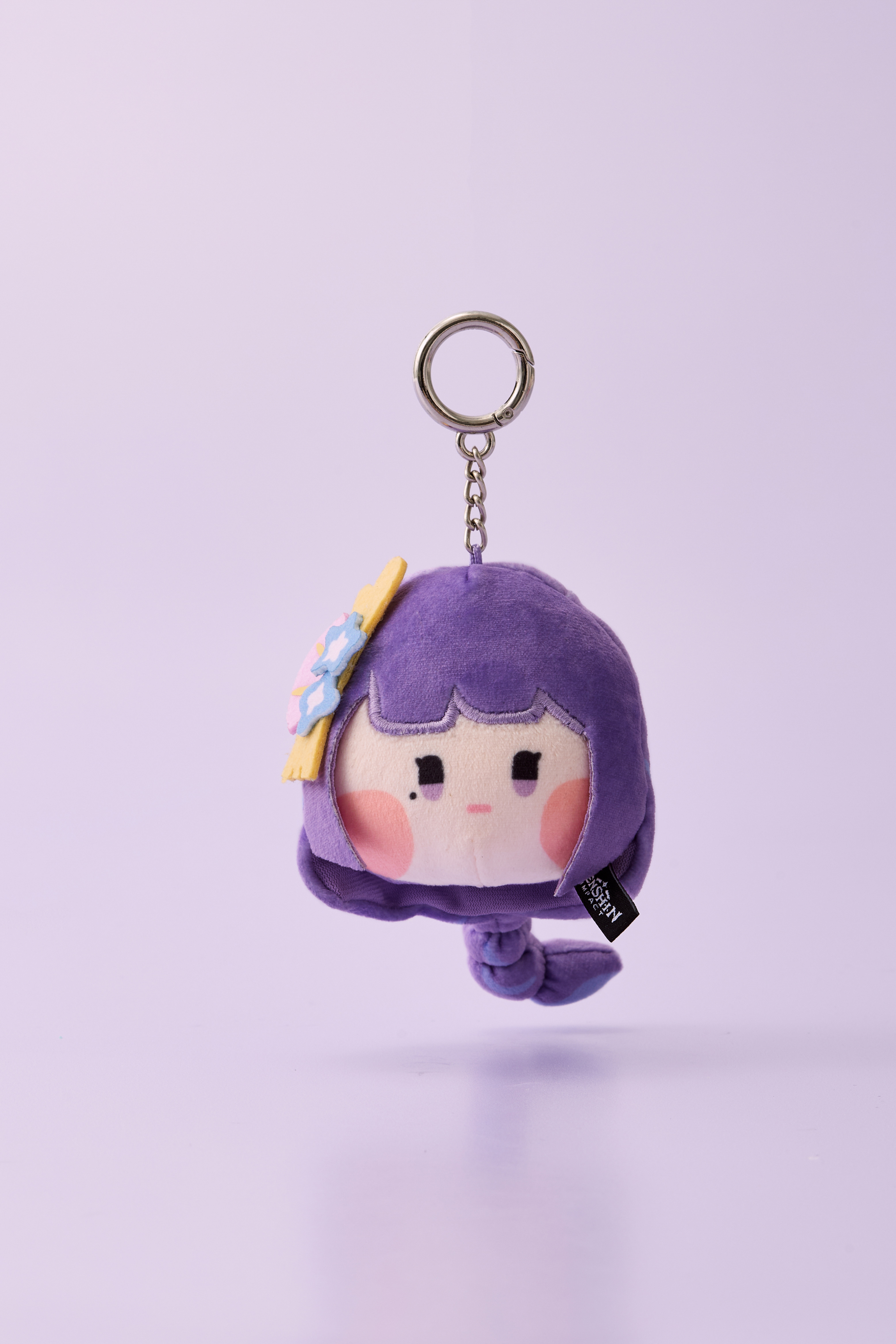 原神 minini 雷電將軍 絨毛鑰匙圈