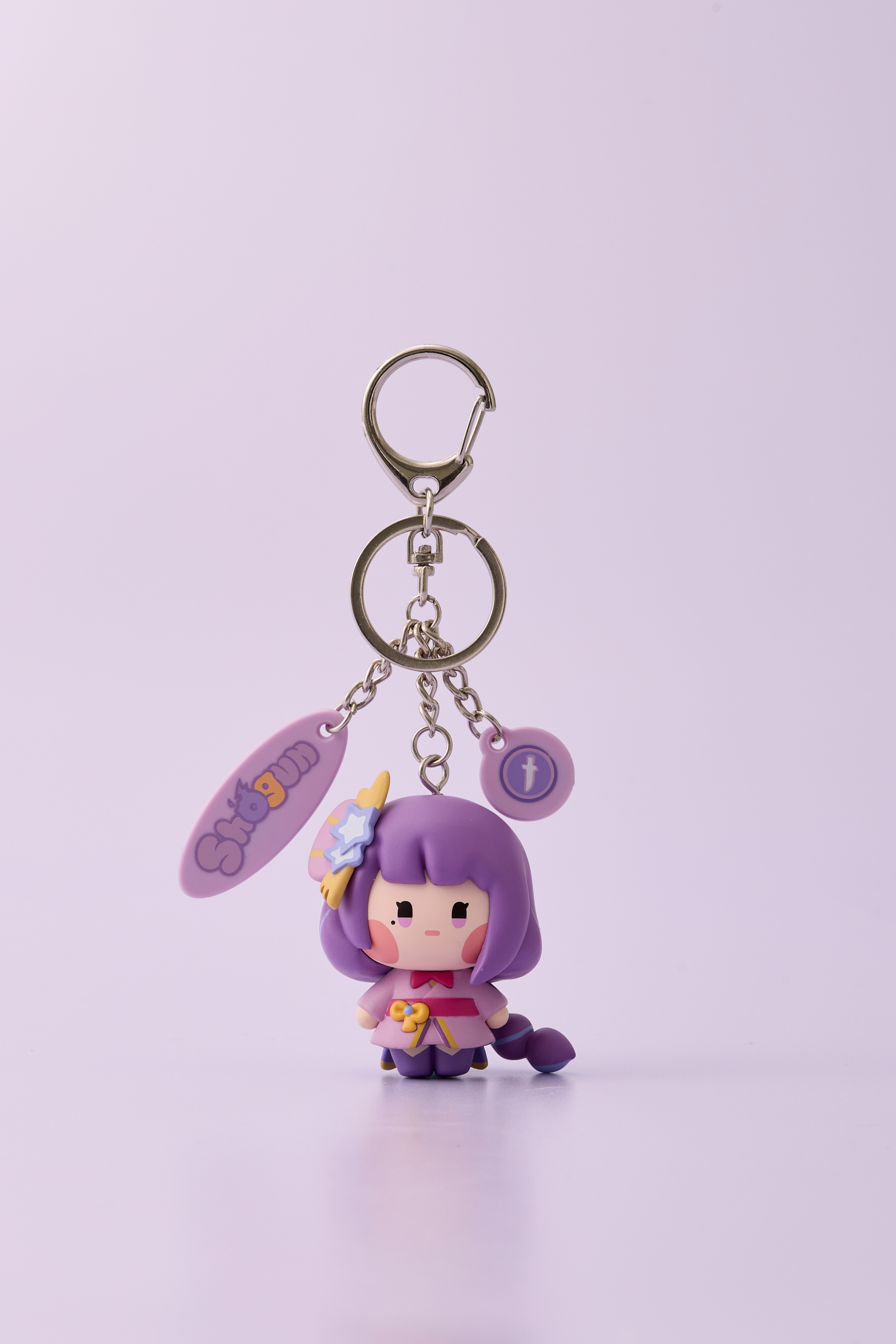 原神 minini 雷電將軍 公仔鑰匙圈