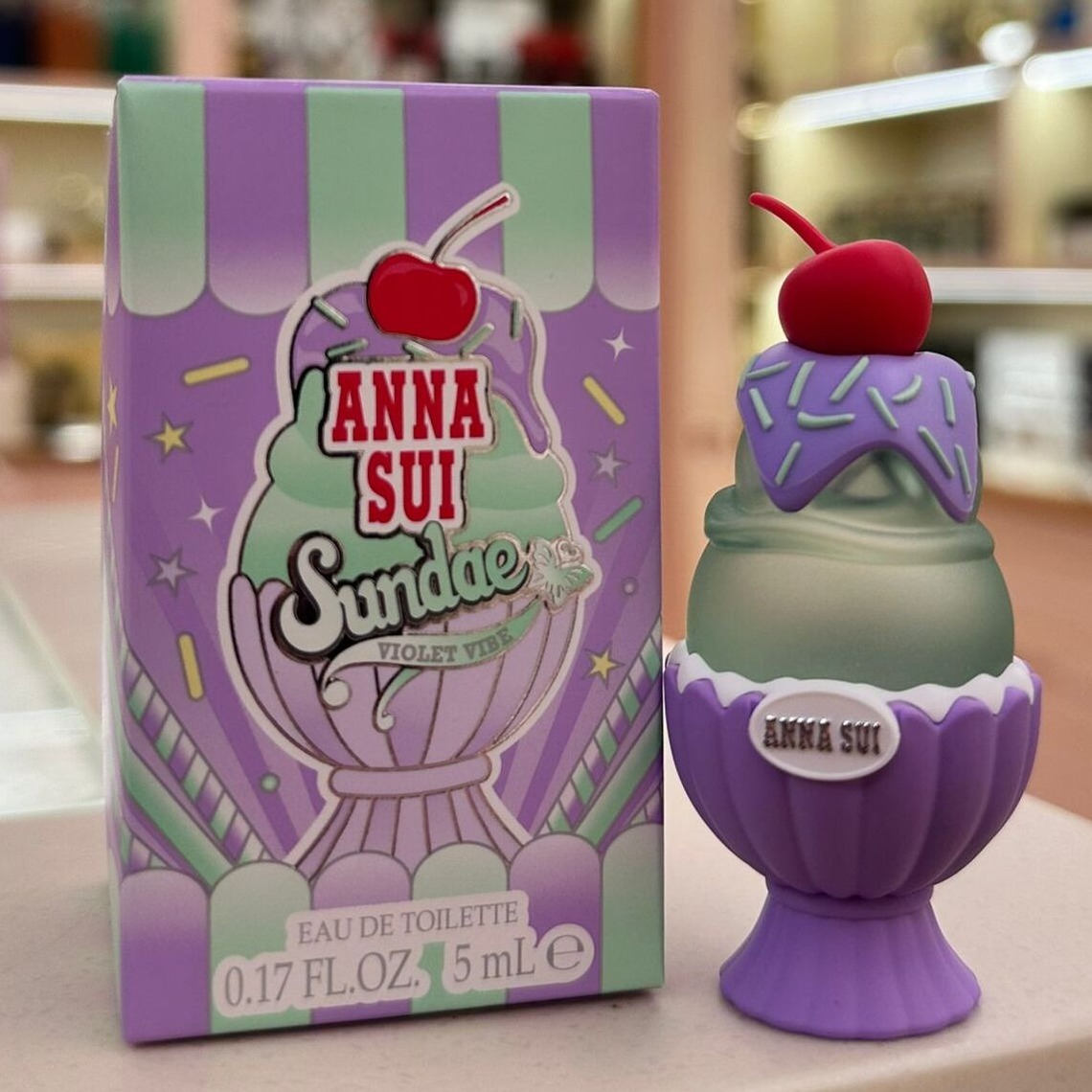 Anna Sui Sundae Violet Vibe EDT 5ml 安娜蘇 戀愛紫檸淡香水