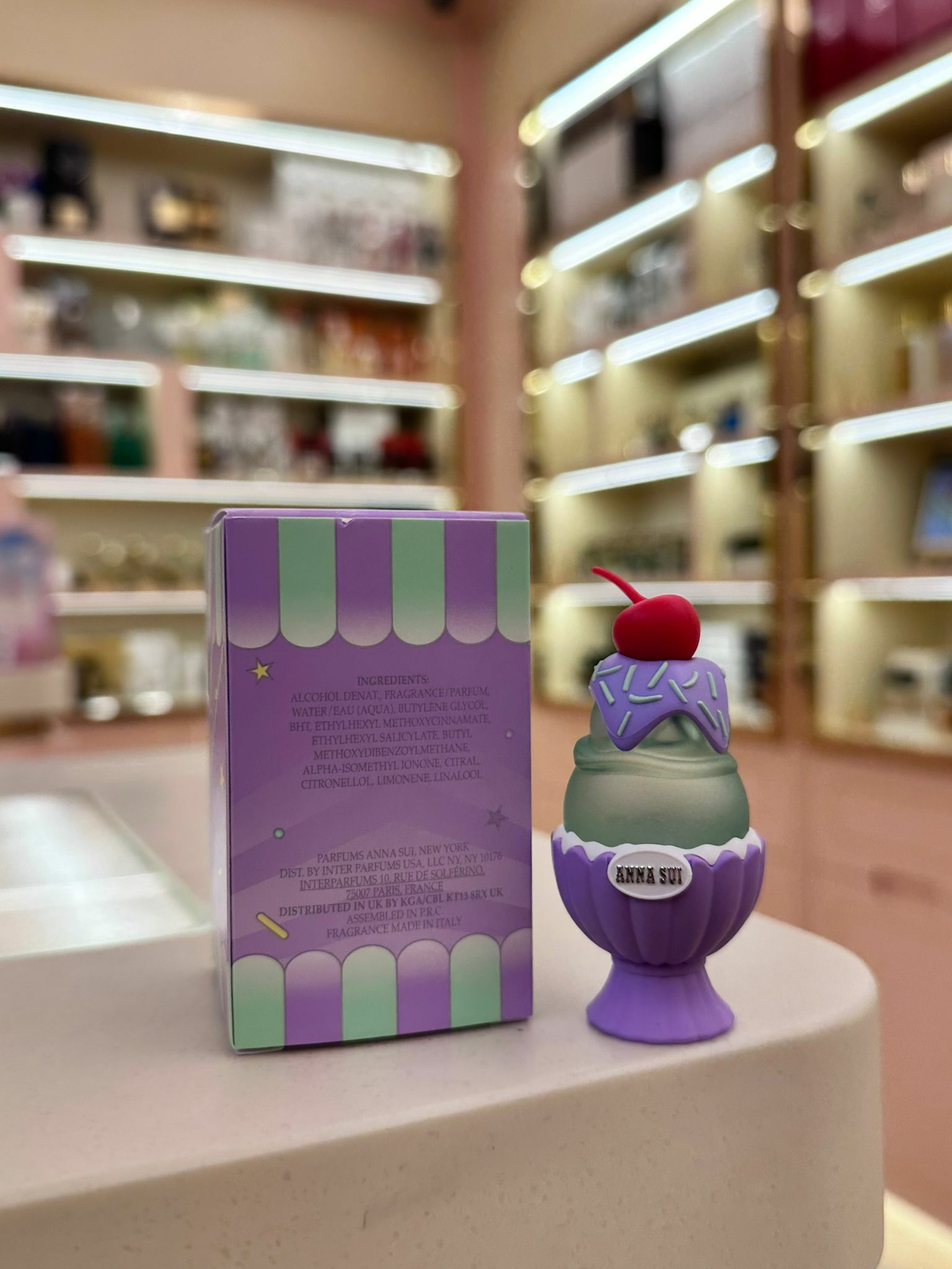 Anna Sui Sundae Violet Vibe EDT 5ml 安娜蘇 戀愛紫檸淡香水