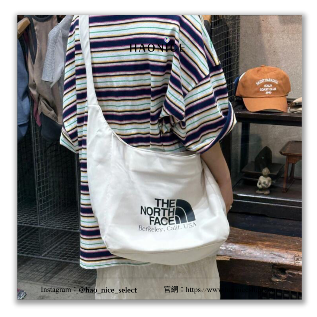 【HAO NICE】100%正品 THE NORTH FACE 美國潮牌🇺🇸經典多色大開口單肩包 包包