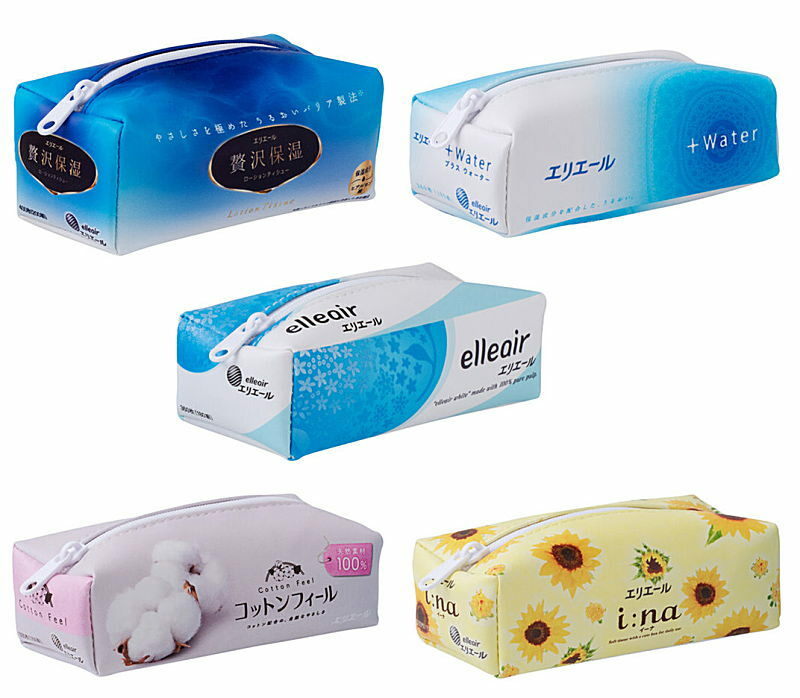 【現貨】elleair大王製紙 紙巾套錬袋扭蛋(全5種)