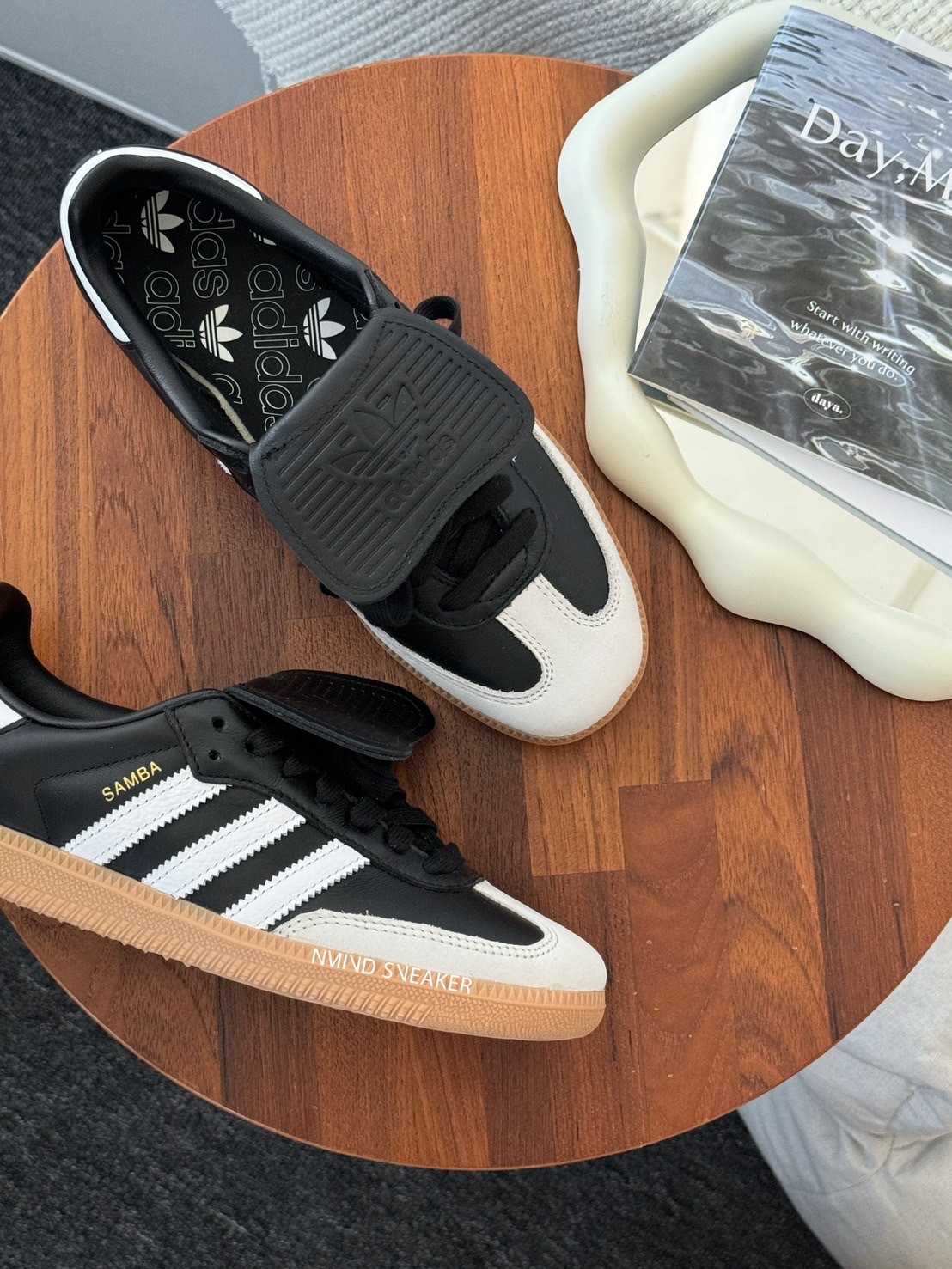 Adidas Samba LT 翻蓋焦糖 黑  (IG2010)