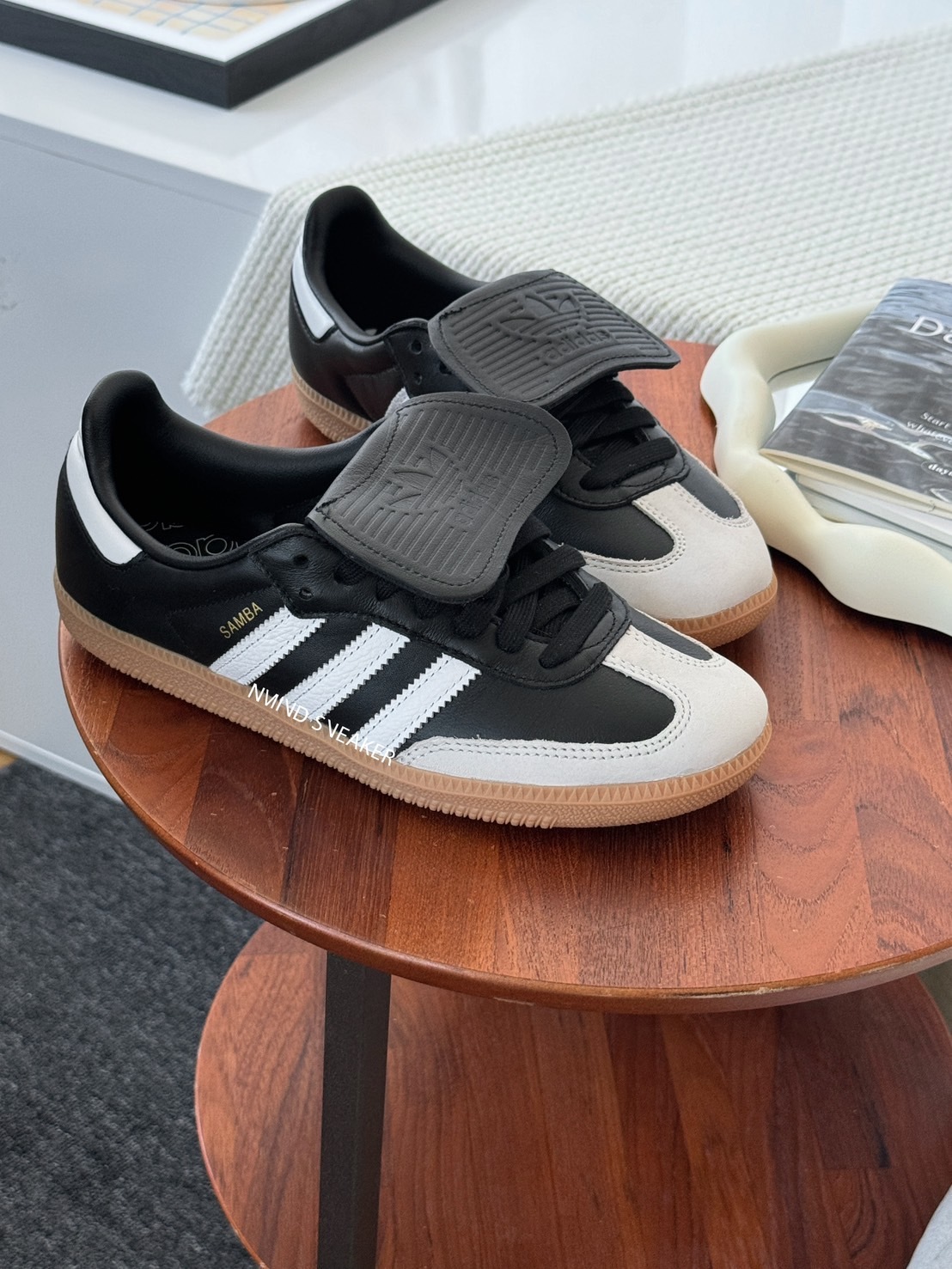 Adidas Samba LT 翻蓋焦糖 黑  (IG2010)