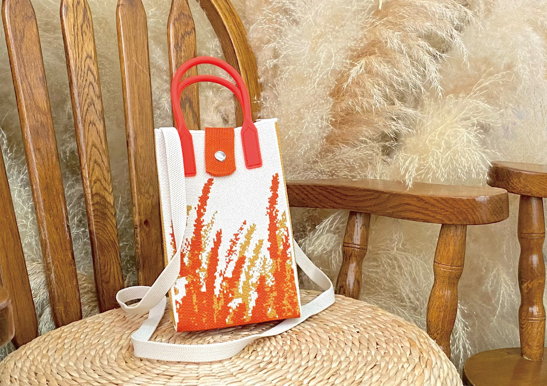 【經典紙杯】 利是袋 針織袋 斜孭袋 斜背包 手機袋丨Amazing Studio