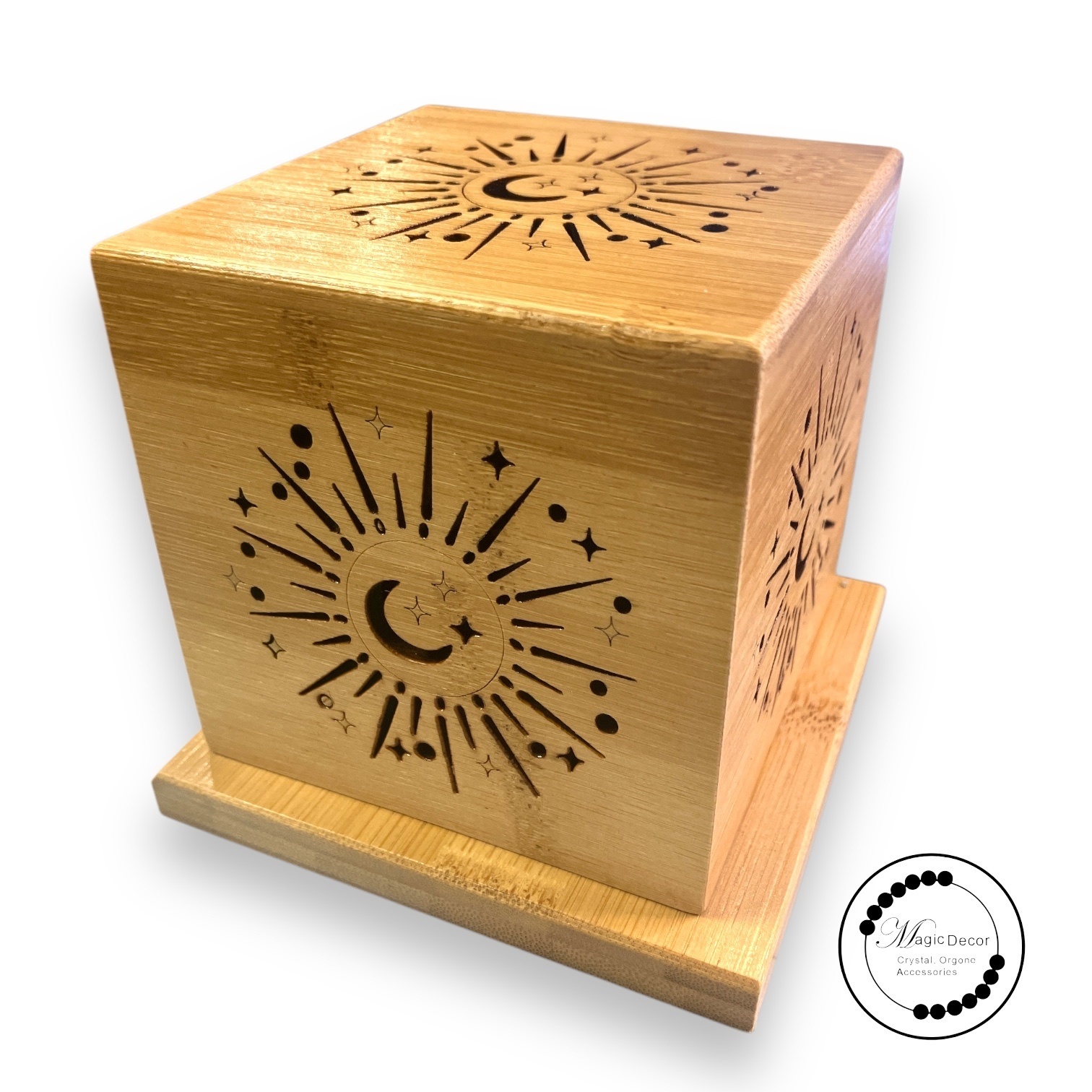 250823 - C61 星星月亮款竹筒木消磁盒