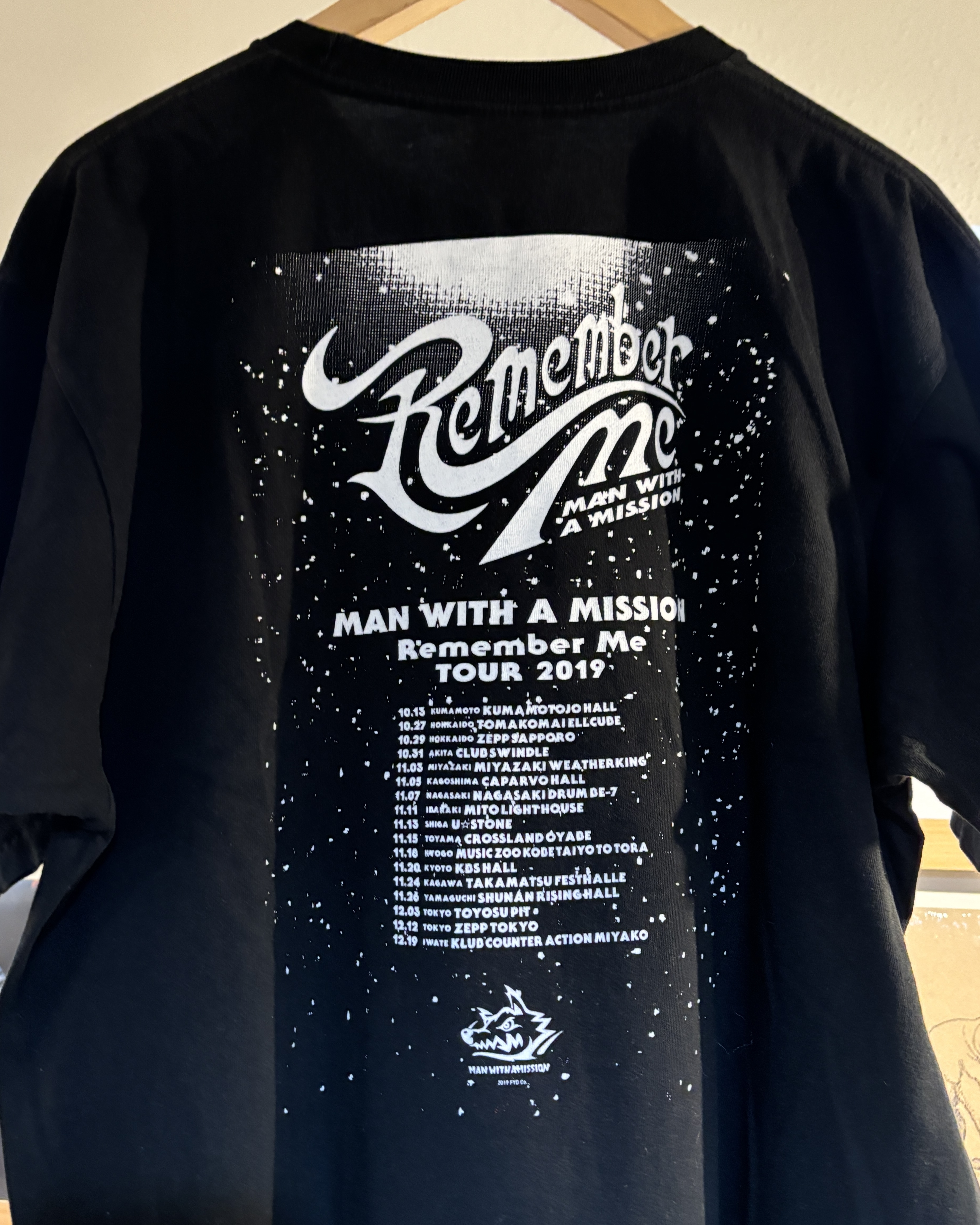 MAN WITH A MISSION "Remember Me" tee
