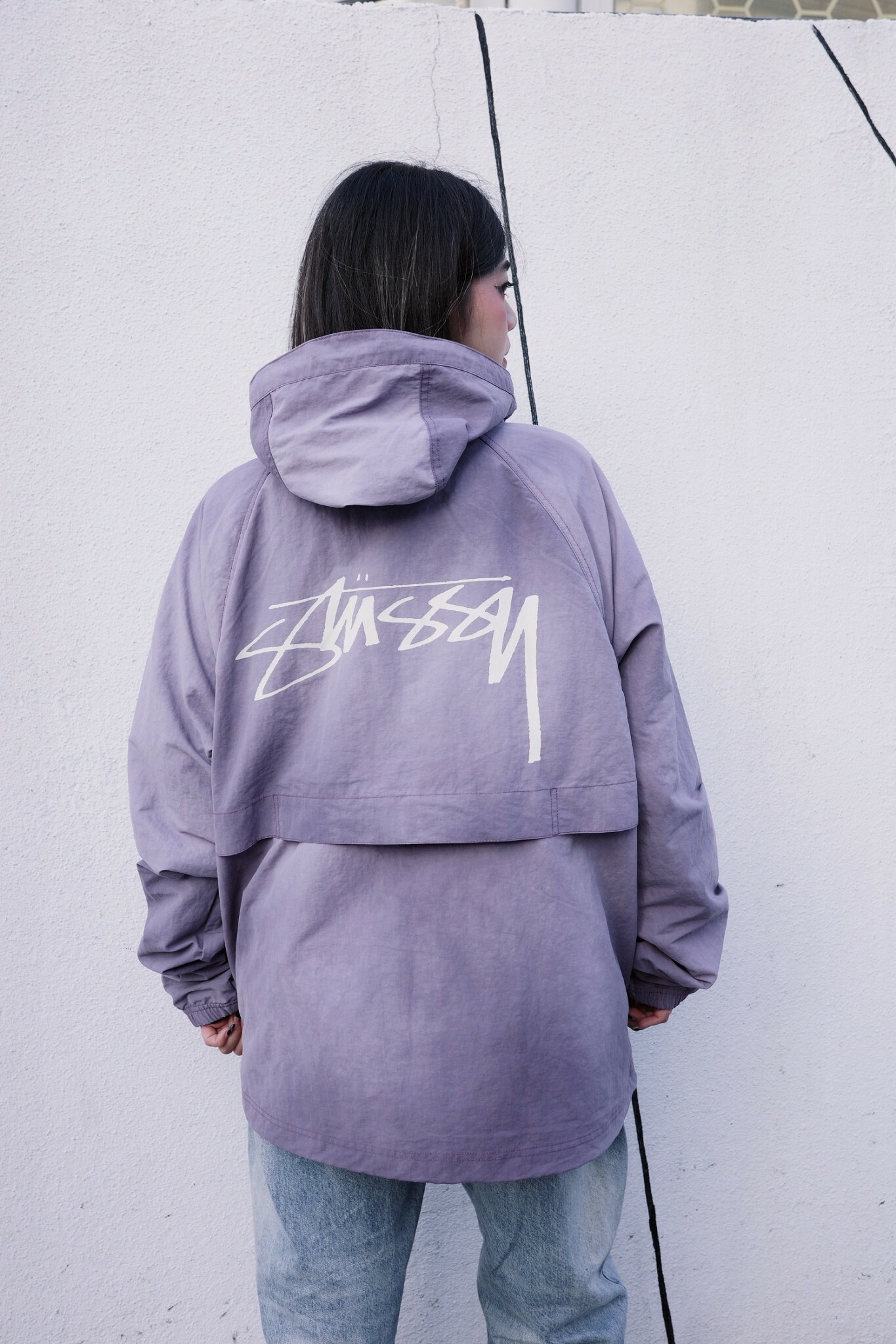 115745 Stussy 2024aw Beach shell wave pye 渲染 風衣 外套