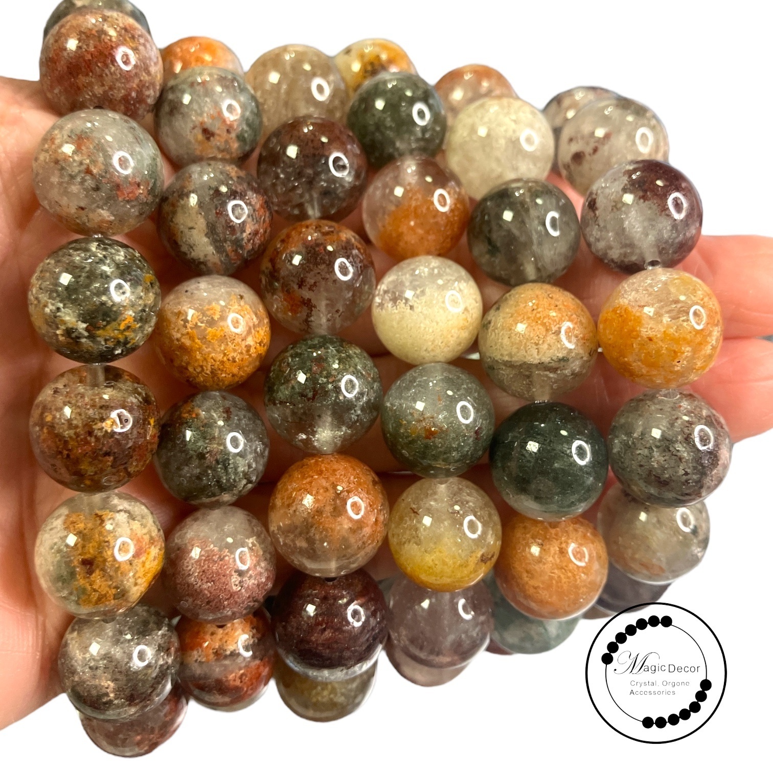 250721 - D66 12mm+兔毛彩幽靈手串